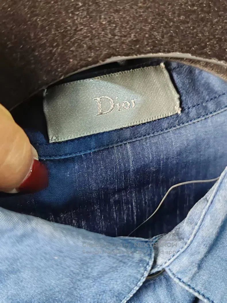 Dior Dior Size38 Embroidered cd shirt short sleeve Size US XXS / EU 40 - 3 Thumbnail