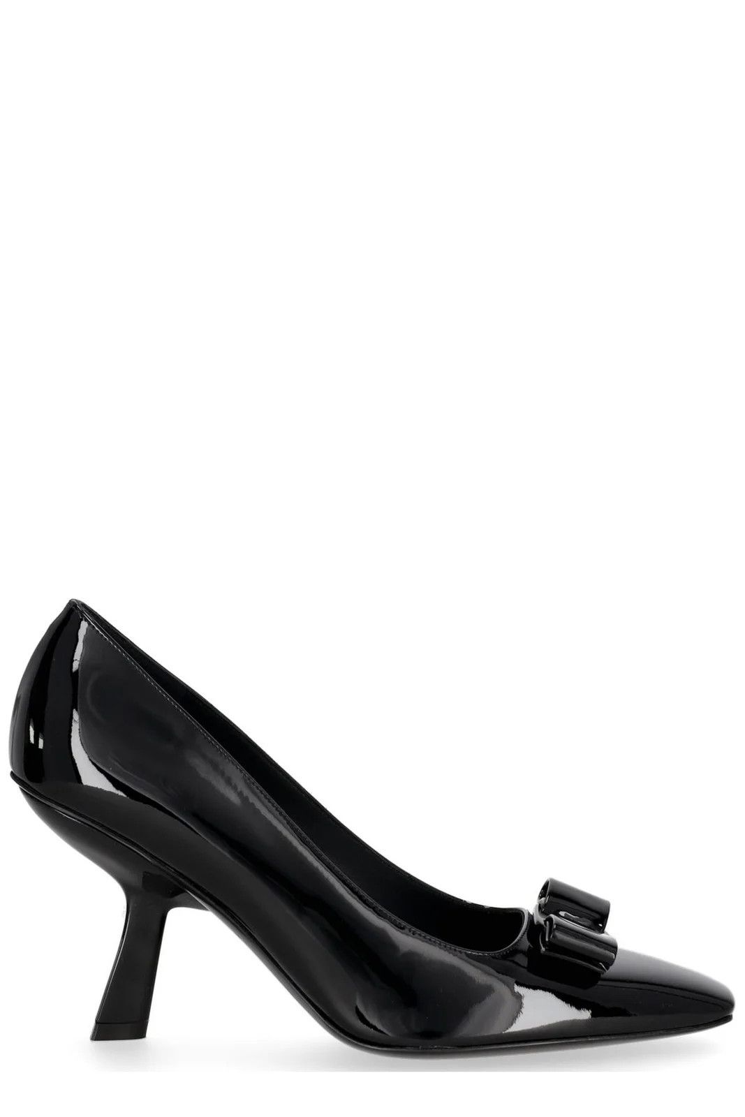 o1s1rm0924 Anz Vara Bow Pumps in Black