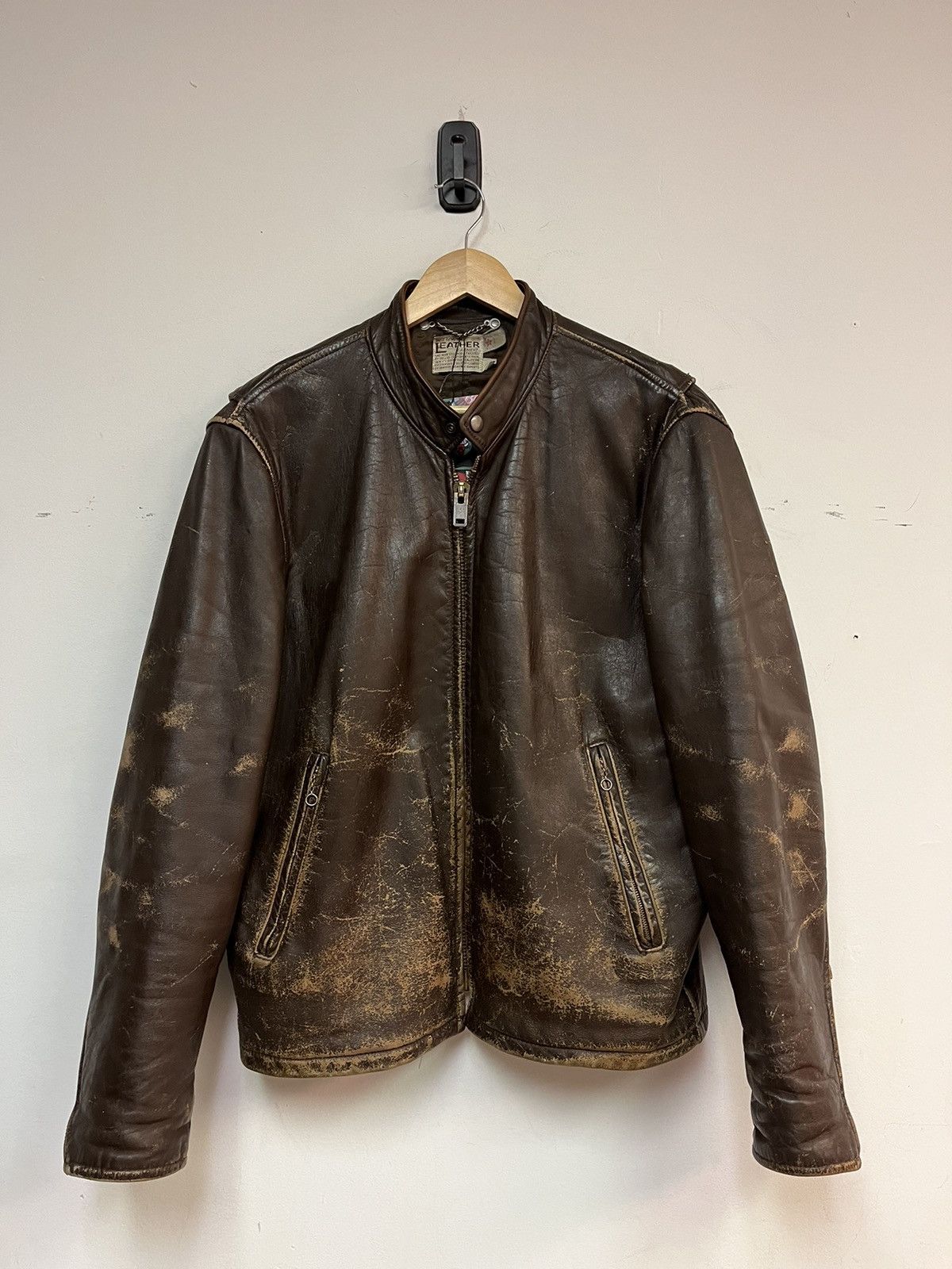 Fidelity 60’s Fidelity Leather Jacket Size US L / EU 52-54 / 3 - 1 Thumbnail