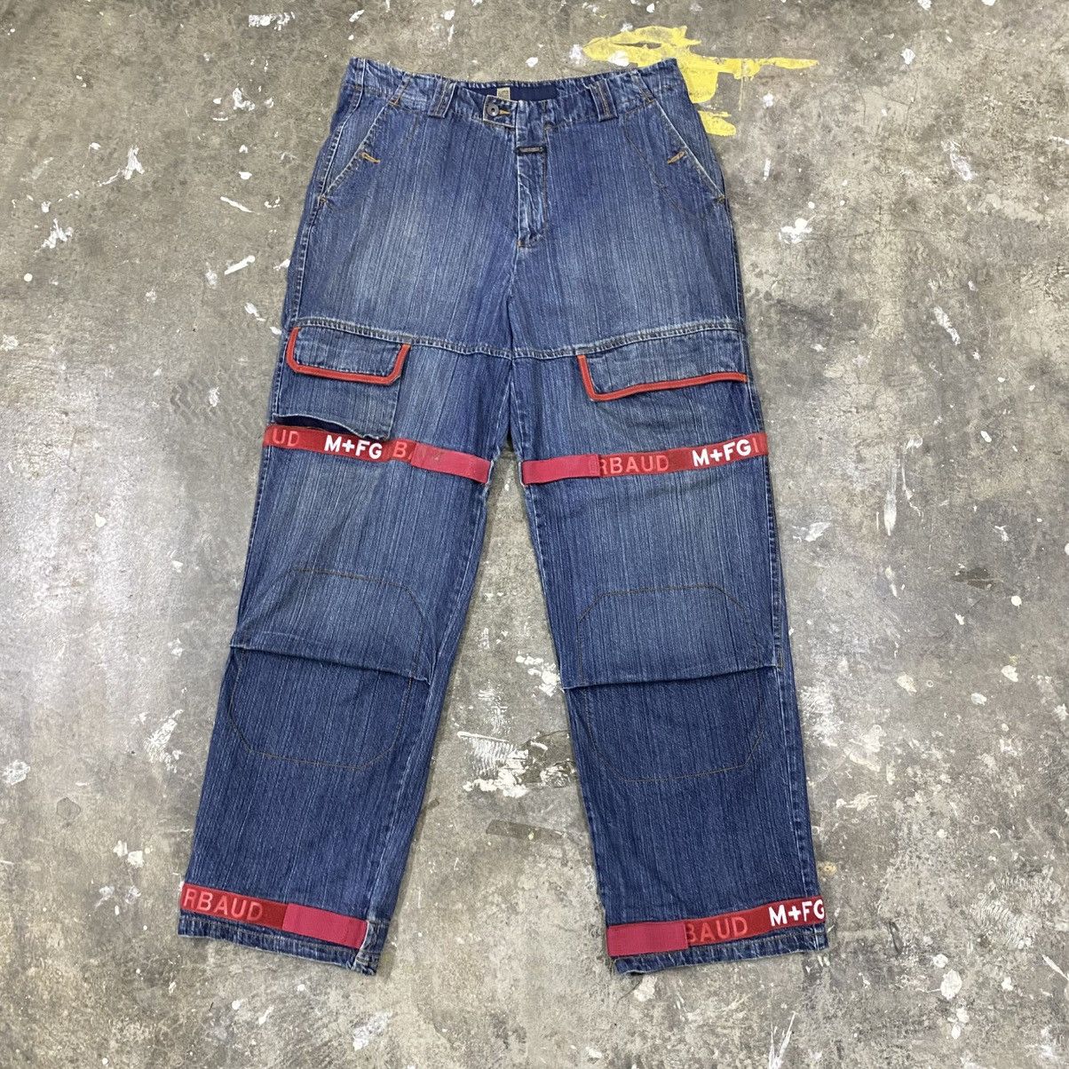 Marithe + Francois Girbaud Vintage Marithe Francois Girbaud Baggy Jeans Supreme Avirex Size US 39 - 1 Thumbnail