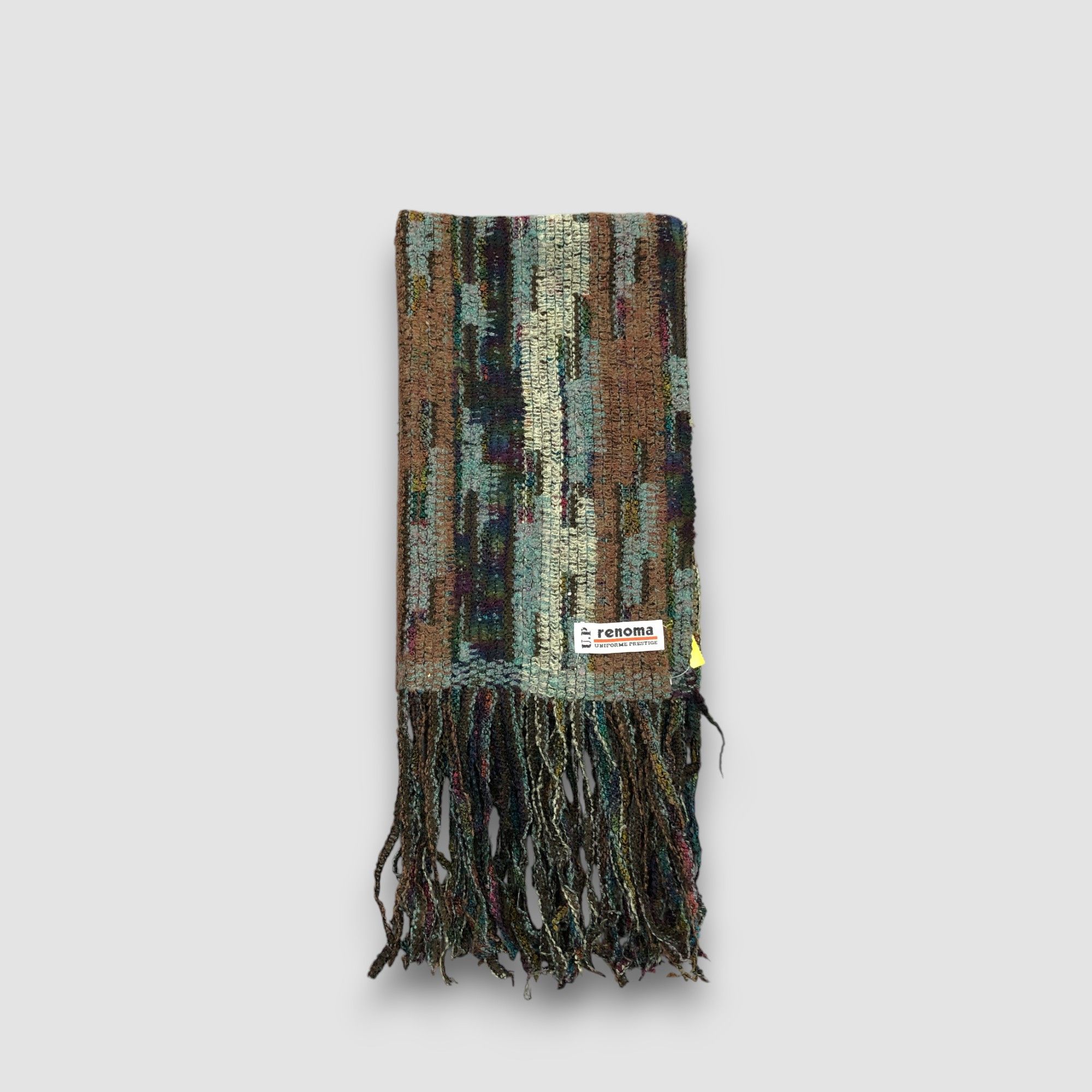 Renoma Vintage 90s Renoma Scarf Muffler Wool Cashmere Scarves Size ONE SIZE - 3 Thumbnail