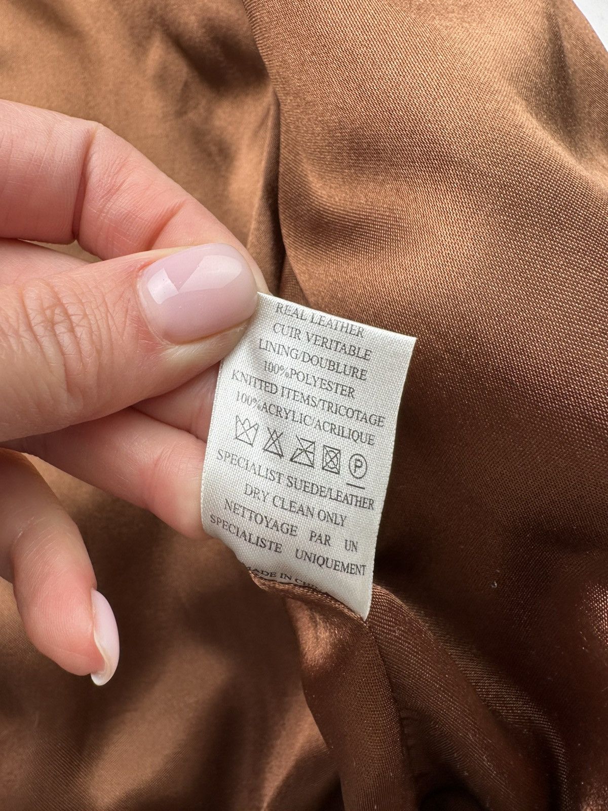 Japanese Brand Vintage Leather Jacket (E1) Size M / US 6-8 / IT 42-44 - 7 Thumbnail