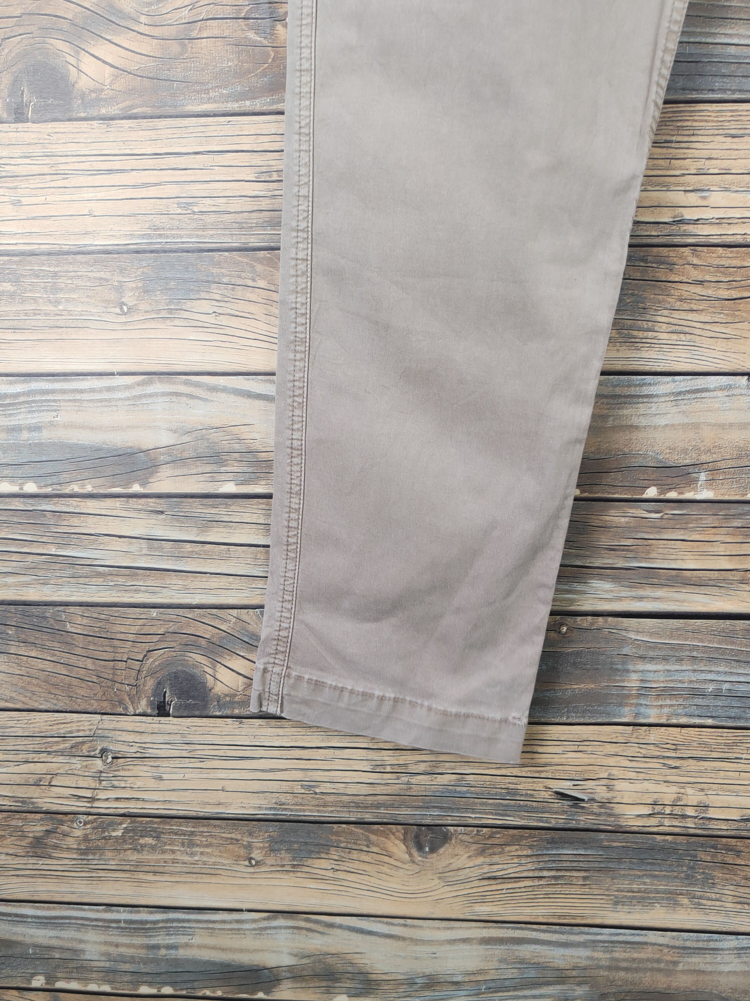 Japanese Brand DL Uniqlo Beige Multipocket Cargo Pants #46-244T Size US 33 - 4 Thumbnail
