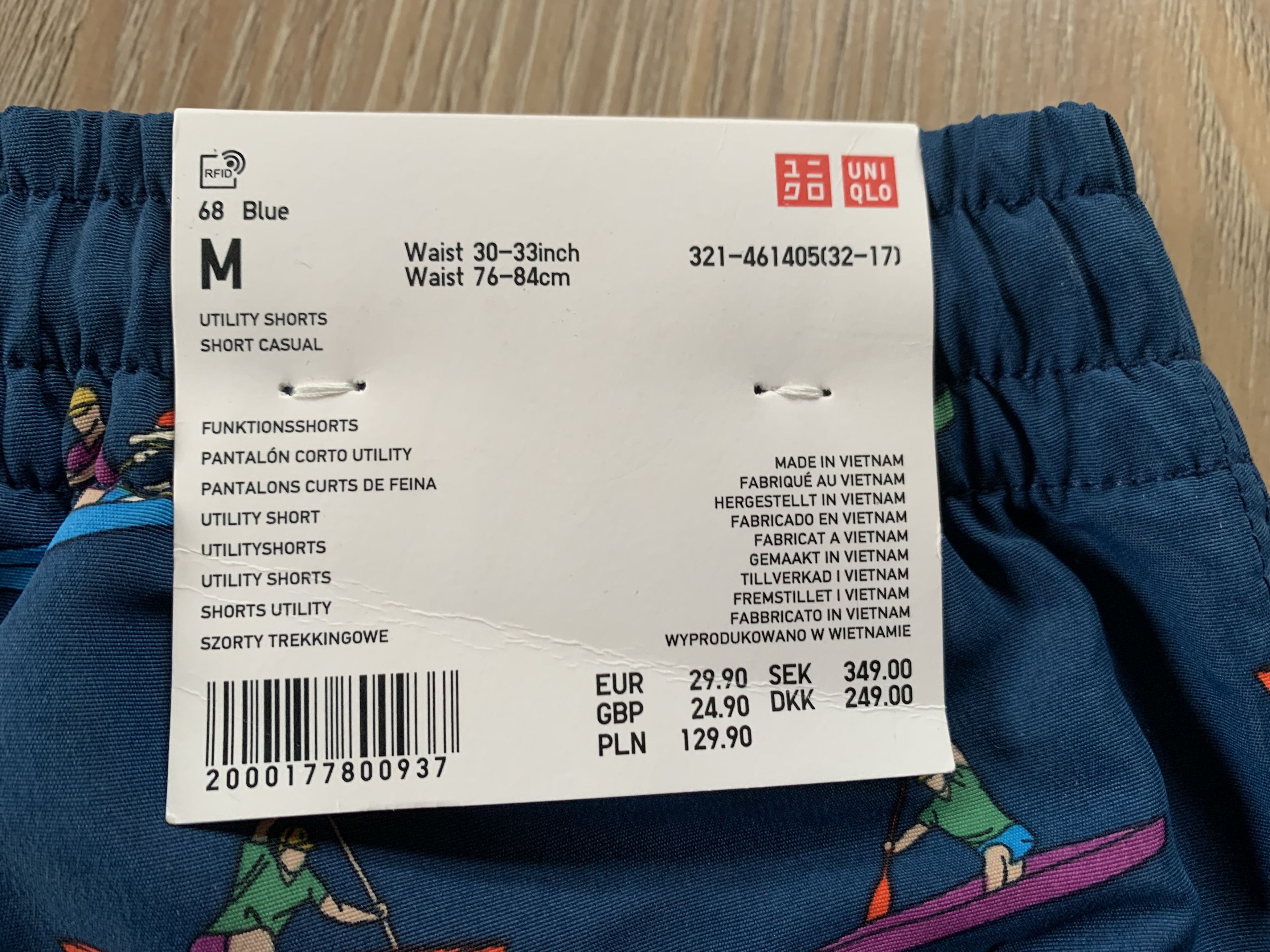 JW Anderson × Japanese Brand × Uniqlo Uniqlo JW Anderson Mens Beach Swim Shorts Size US 30 / EU 46 - 6 Thumbnail