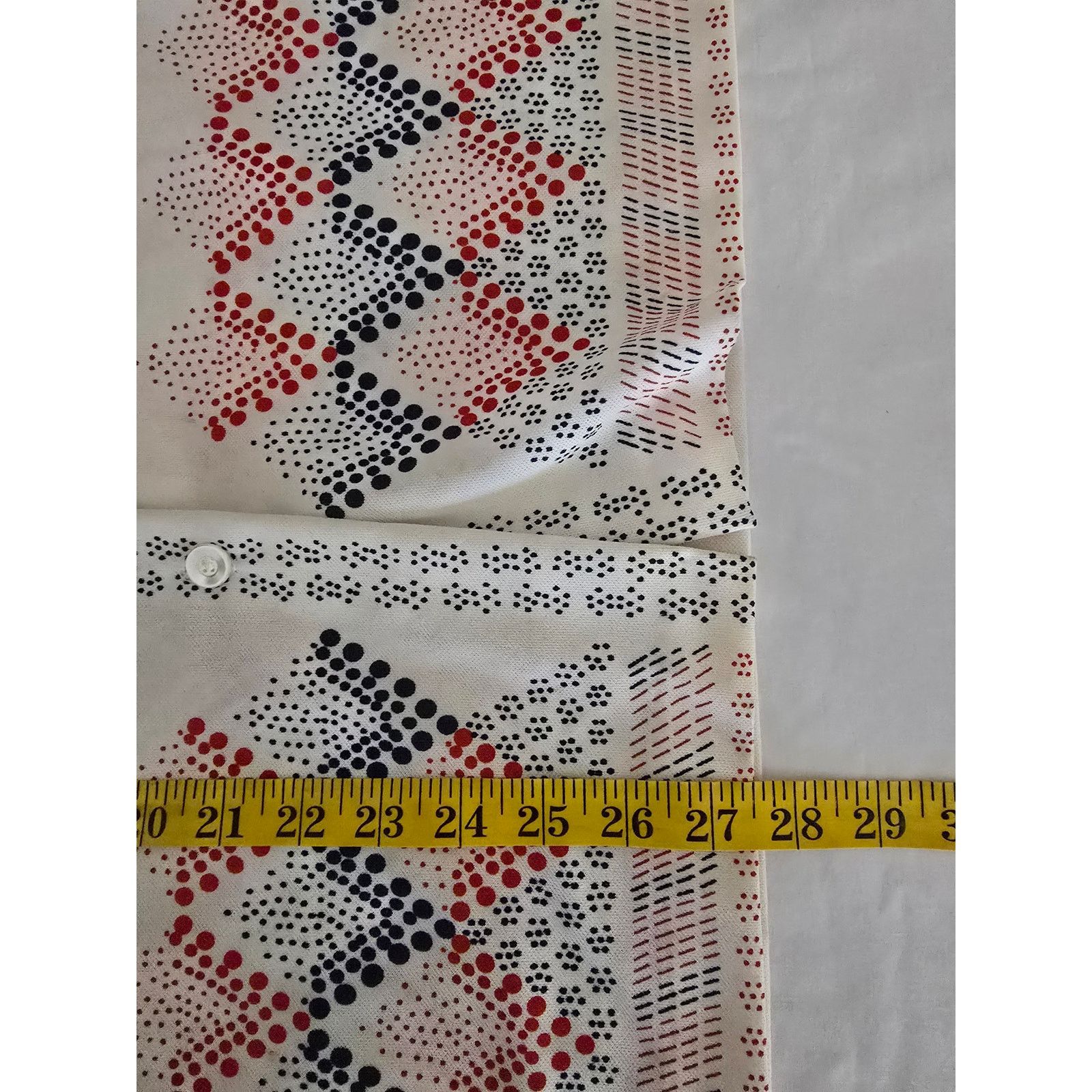 Vintage Vintage Womens Button Up Geometric Shirt Land' n Sea 1970s Size S / US 4 / IT 40 - 14 Thumbnail