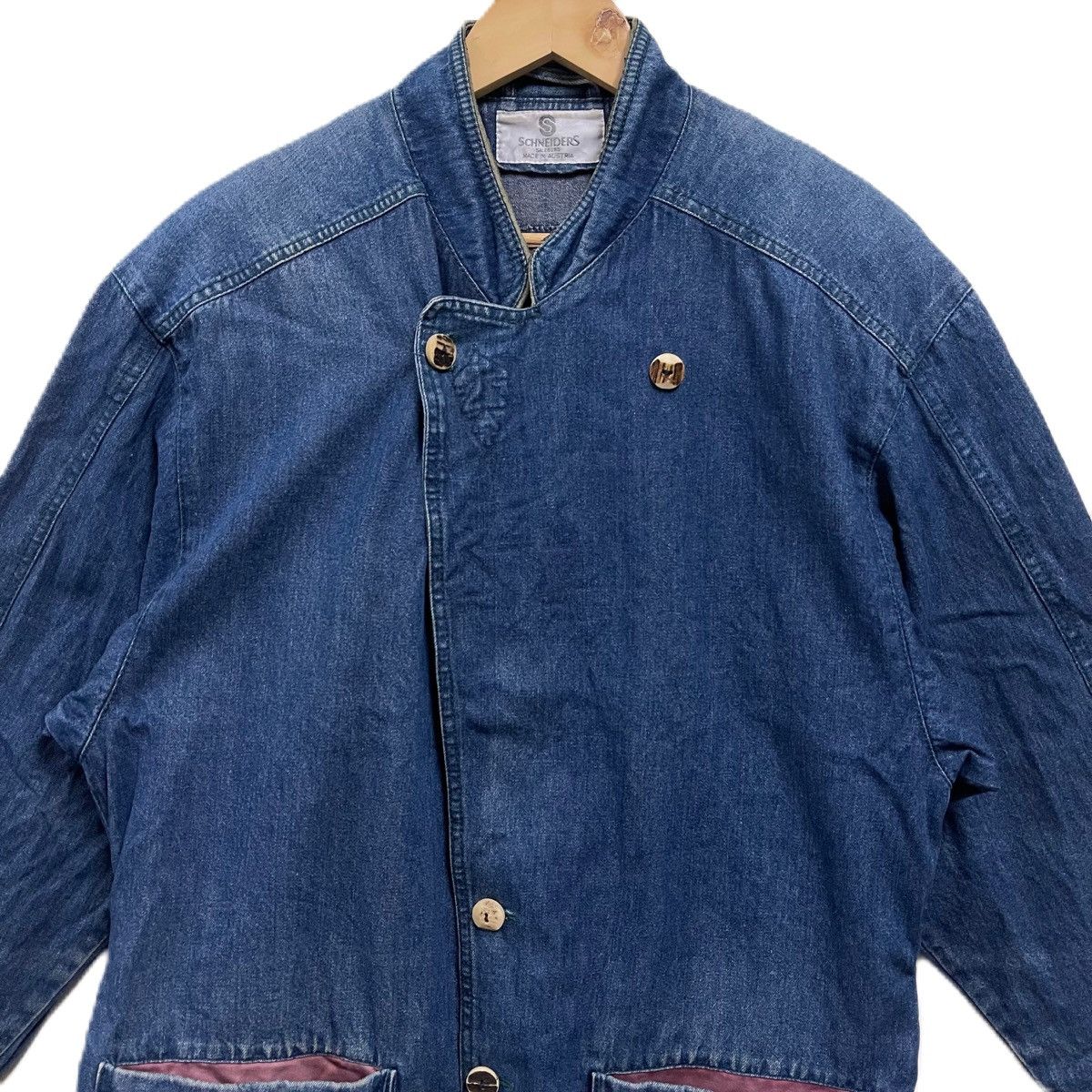 Schneiders Vintage Schneiders salzburg denim jacket Size US L / EU 52-54 / 3 - 4 Thumbnail