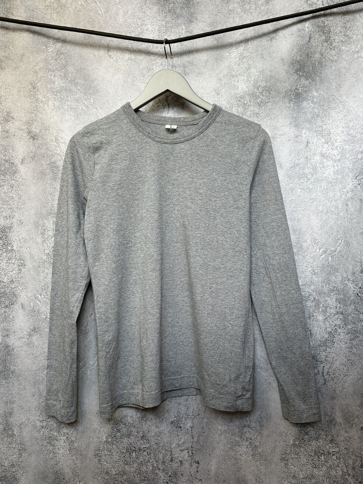Arket × Designer ARKET Long Sleeve T-Shirt Crew Neck Gray Pullover Size S / US 4 / IT 40 - 2 Thumbnail