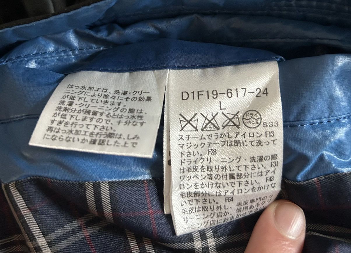 Burberry Burberry Blue Down Puffer Jacket | Early 1 2000s Archive | Size US L / EU 52-54 / 3 - 8 Thumbnail