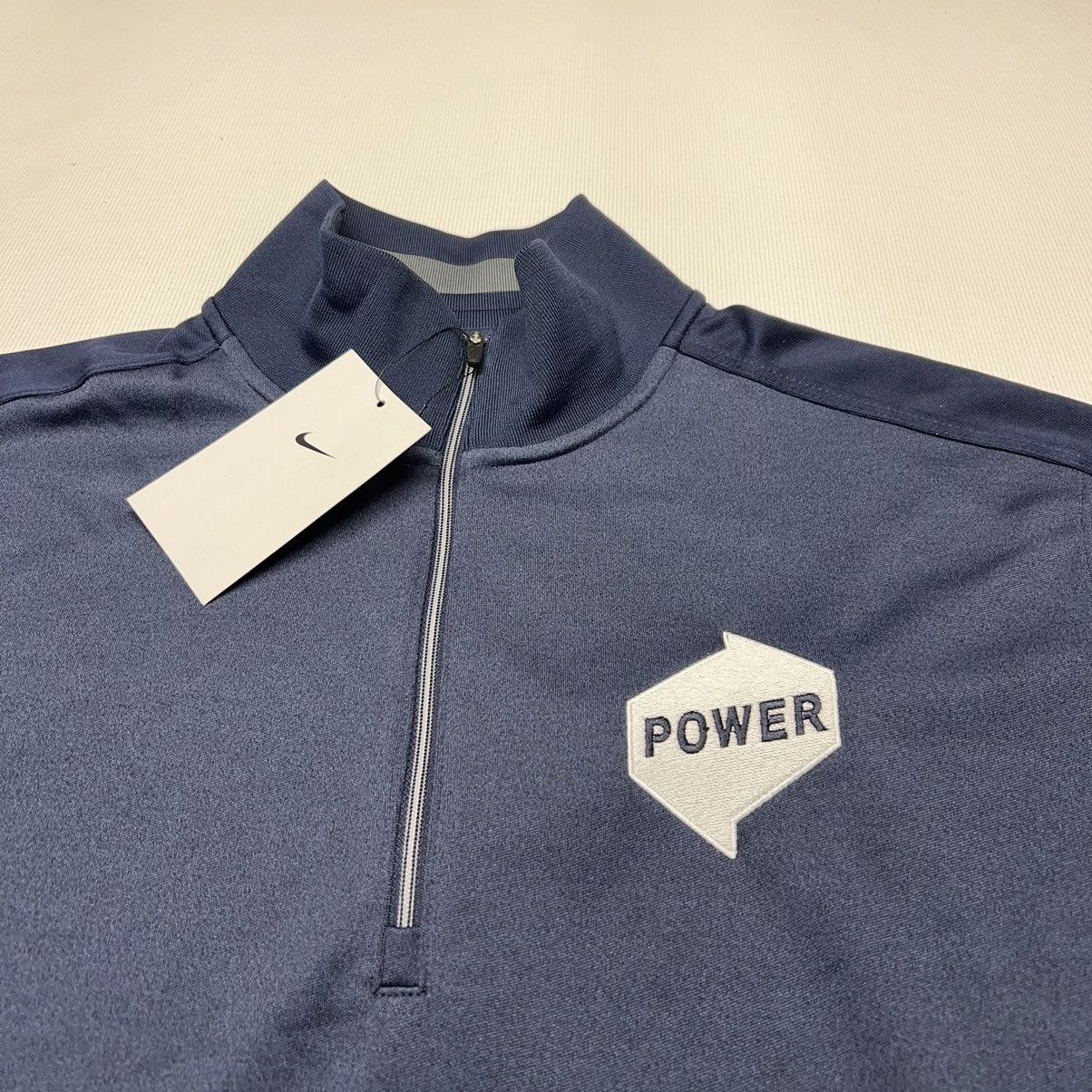 Nike NEW Nike Golf 1/4-Zip Blue Pullover Long Sleeve Cover Up Size US M / EU 48-50 / 2 - 3 Thumbnail