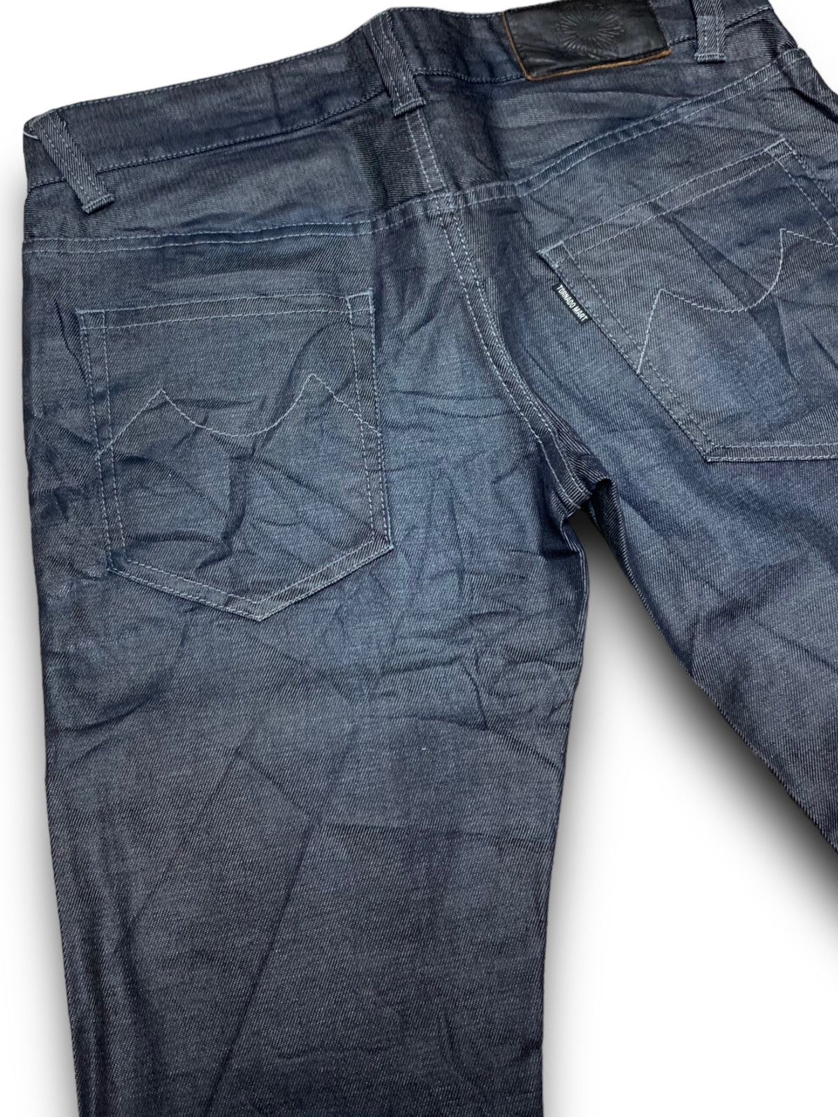 Japanese Brand × Tornado Mart VINTAGE TORNADO MART WAX COAT JAPANESE BRAND JEANS DENIM Size US 33 - 5 Thumbnail