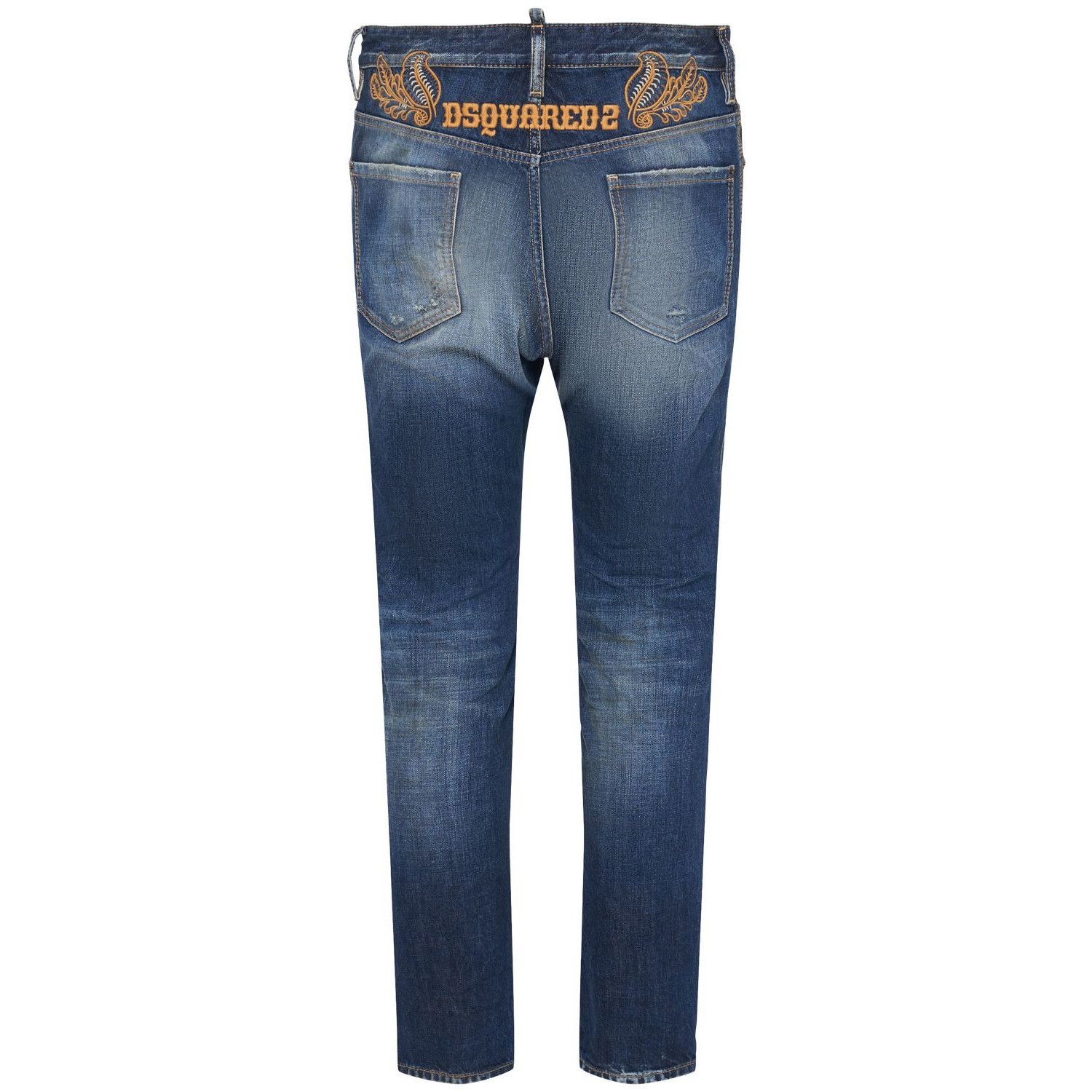 Dsquared2 DSQUARED2 Cool Guy Navy Jeans New & Authentic (Men's size:US Size US 26 / EU 42 - 2 Thumbnail