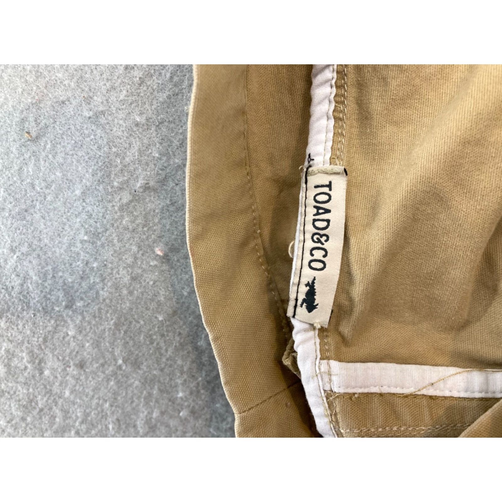 Toad&Co TOAD&CO WOMENS CARGO SKIRT Mini Beige Khaki Button Up Pockets Knit Cotton Short M Adult Womens Size 32" / US 10 / IT 46 - 7 Thumbnail