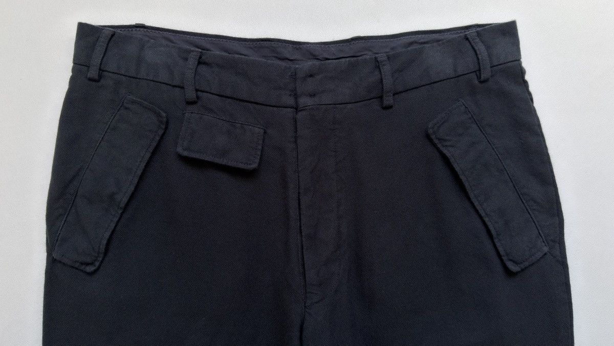 Maison Margiela S/S 04 Black Cotton ‘Utility Pants’ Size US 36 / EU 52 - 5 Thumbnail