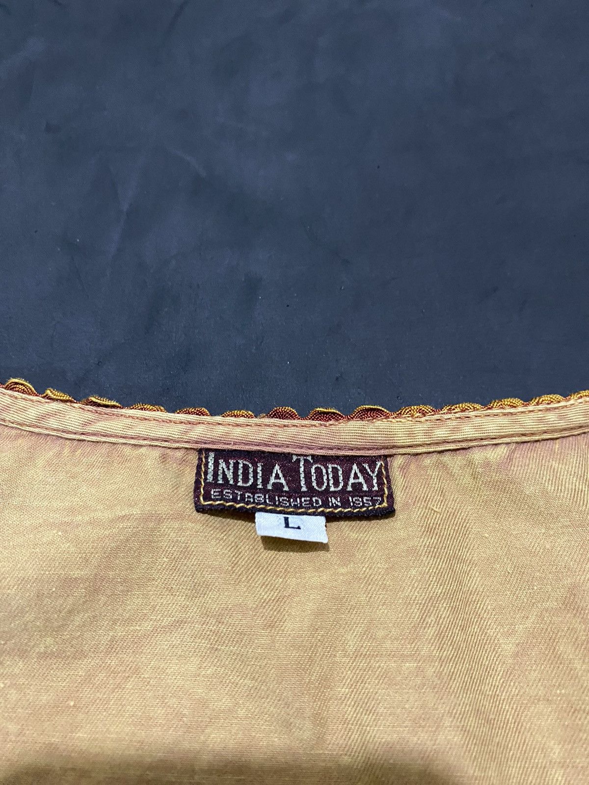 Vintage Hindu Times India Bordird Shirt Issey Japanese Styled Size US M / EU 48-50 / 2 - 4 Thumbnail