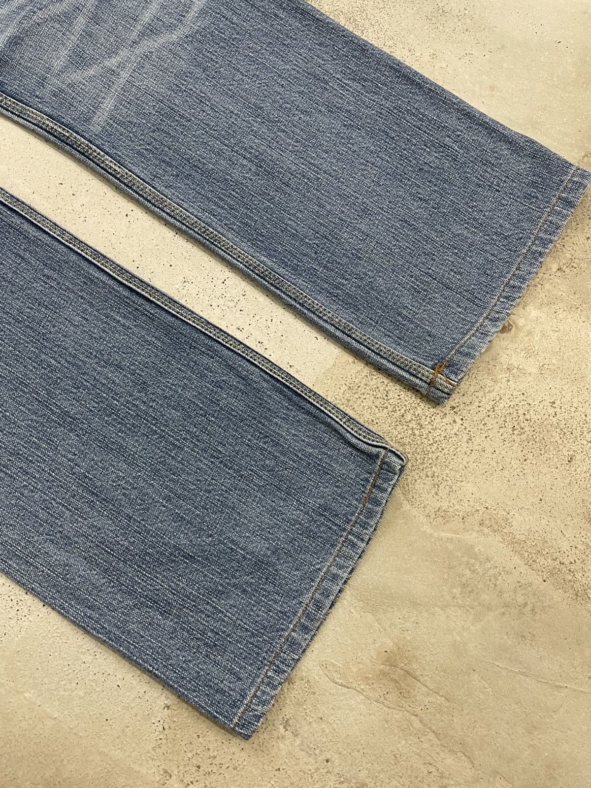 HIDEAWAYS × Nicole Club Hideaways Nicole Light Wash Whisker Y2K Design Size US 30 / EU 46 - 14 Thumbnail