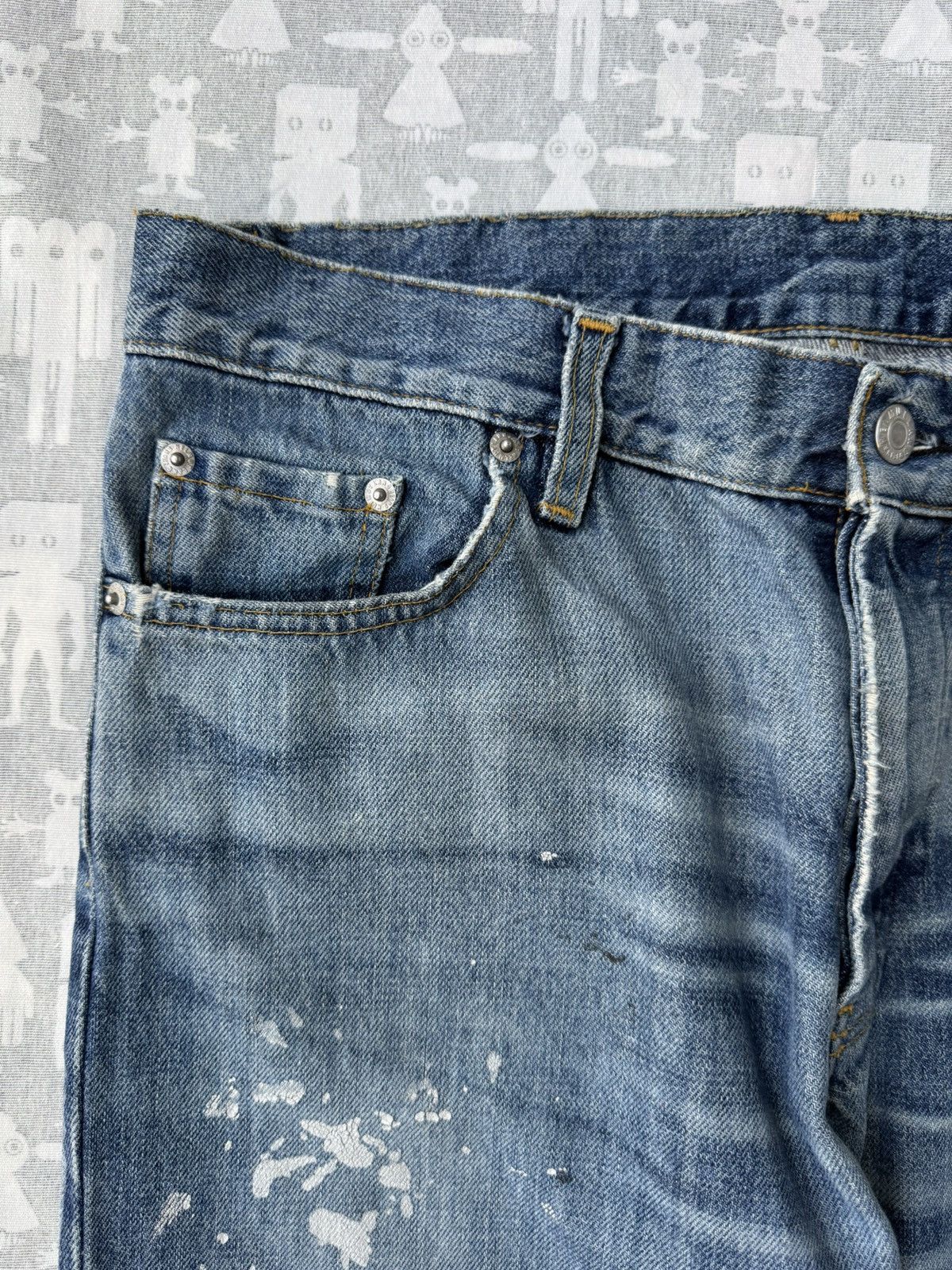 Helmut Lang Helmut Lang SS98 Painter 5 Pocket Classic Cut Denim Jeans Size US 33 - 7 Thumbnail
