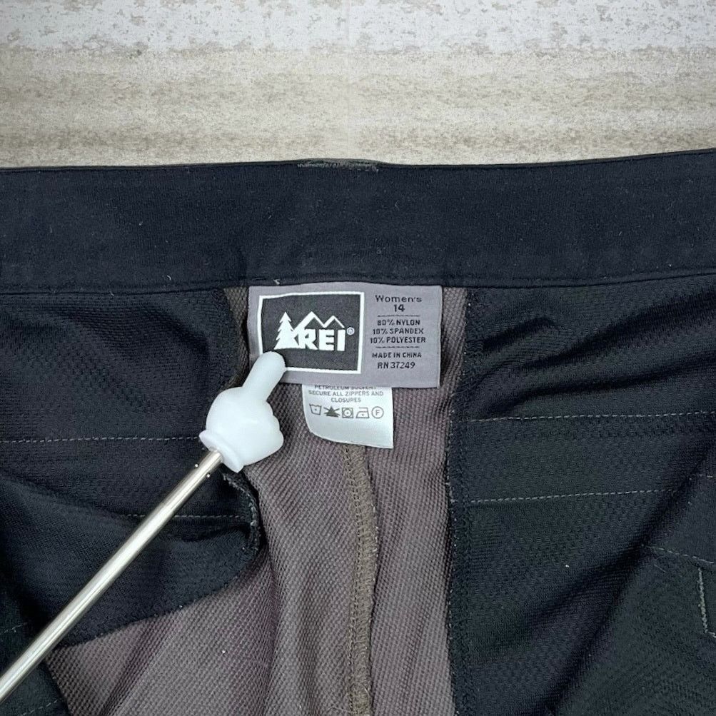 Rei Vintage Y2K REI Hiking Pants 34x32 Relaxed Fit Iron Grey Size 34" / US 12 / IT 48 - 4 Thumbnail