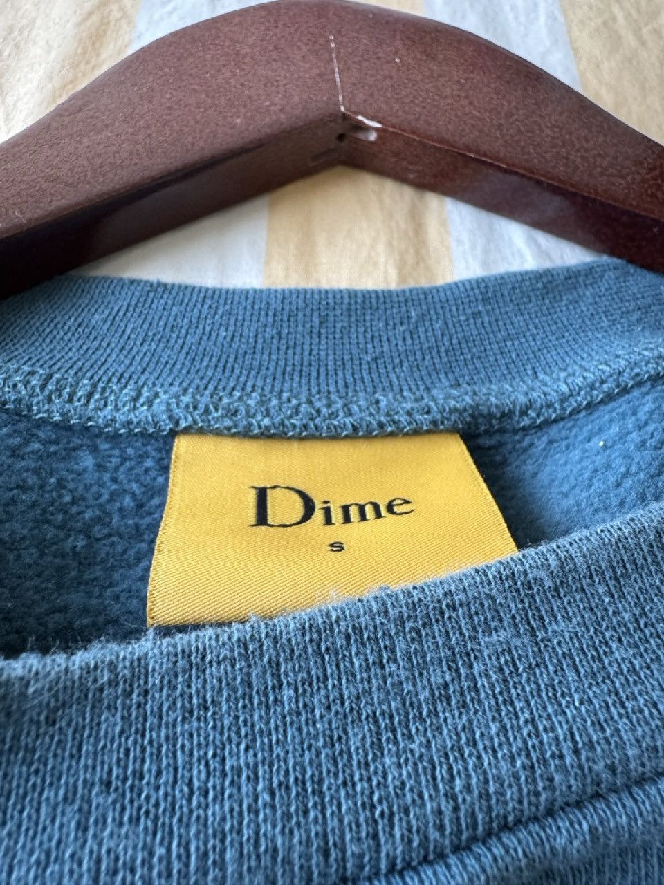 Dime Classic Allergies Crewneck 'Real Teal' Size US S / EU 44-46 / 1 - 3 Thumbnail