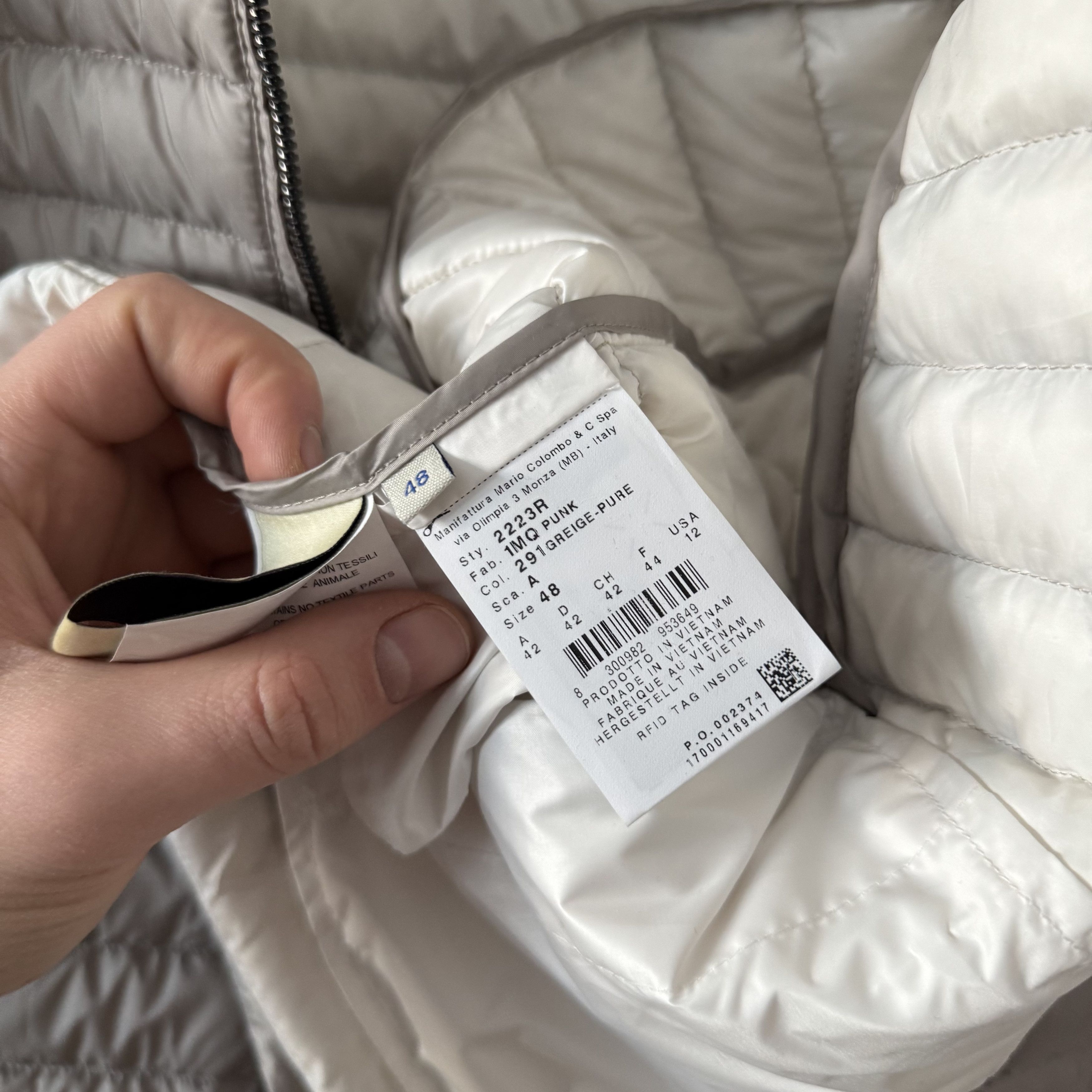 Colmar Women's Colmar Down Quilted Puffer Zip Jacket Size XL / US 12-14 / IT 48-50 - 15 Thumbnail