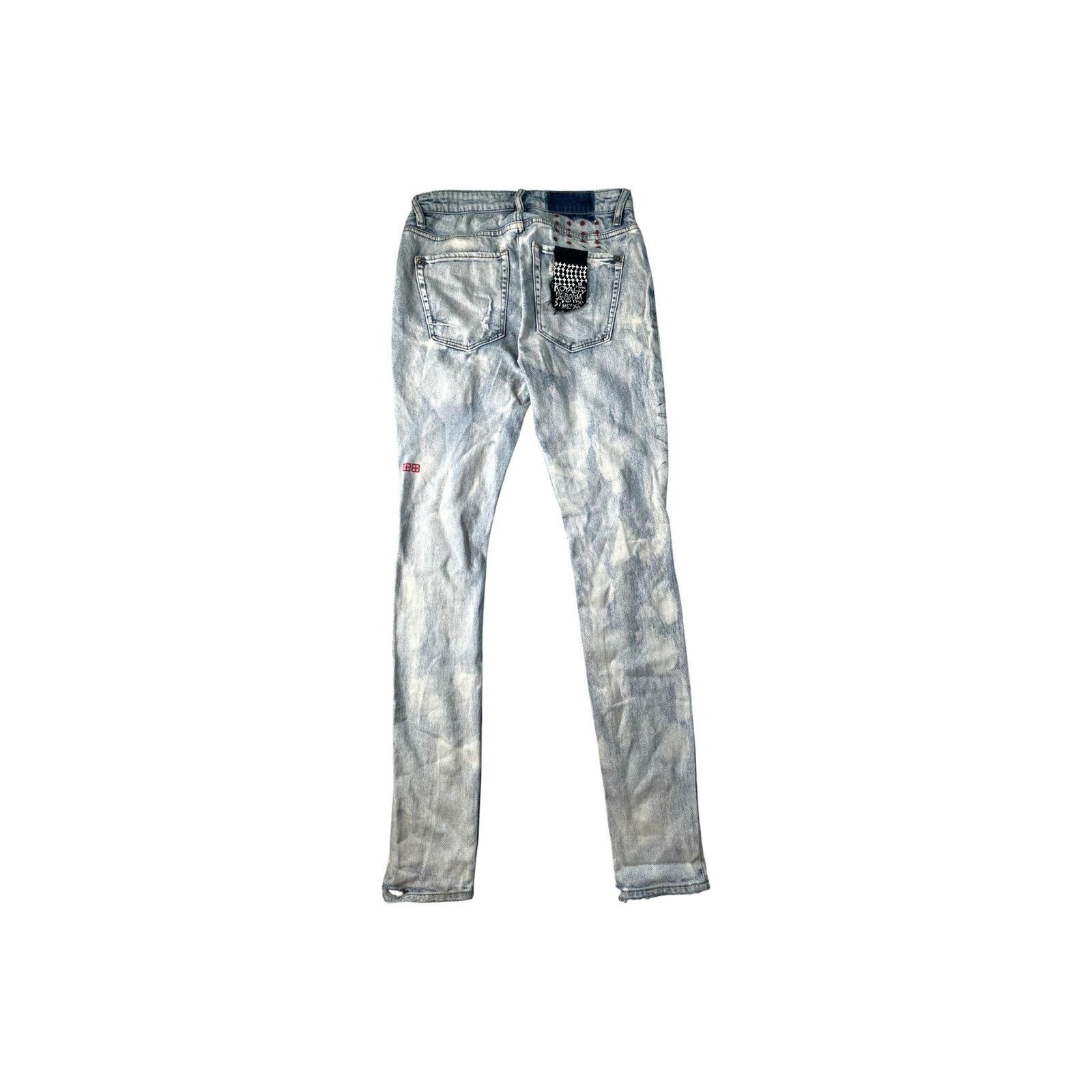 Ksubi Ksubi Light Wash & Red Jeans Size US 28 / EU 44 - 2 Thumbnail