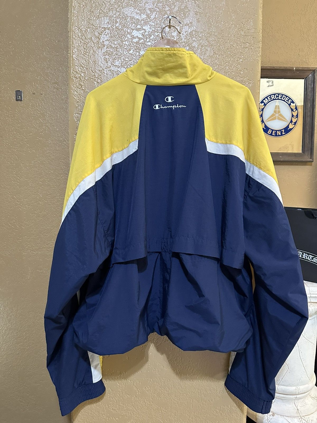 4GSELLER × Champion × Vintage Vintage Champion “Michigan” Windbreaker Jacket Baggy XXL Size US XXL / EU 58 / 5 - 4 Thumbnail
