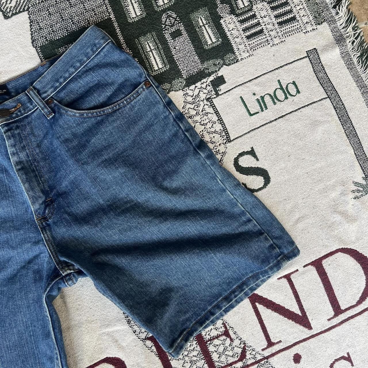 Vintage Crazy Vintage Y2K Essential Skater Style Grunge Denim Jean Short Size US 34 / EU 50 - 3 Thumbnail