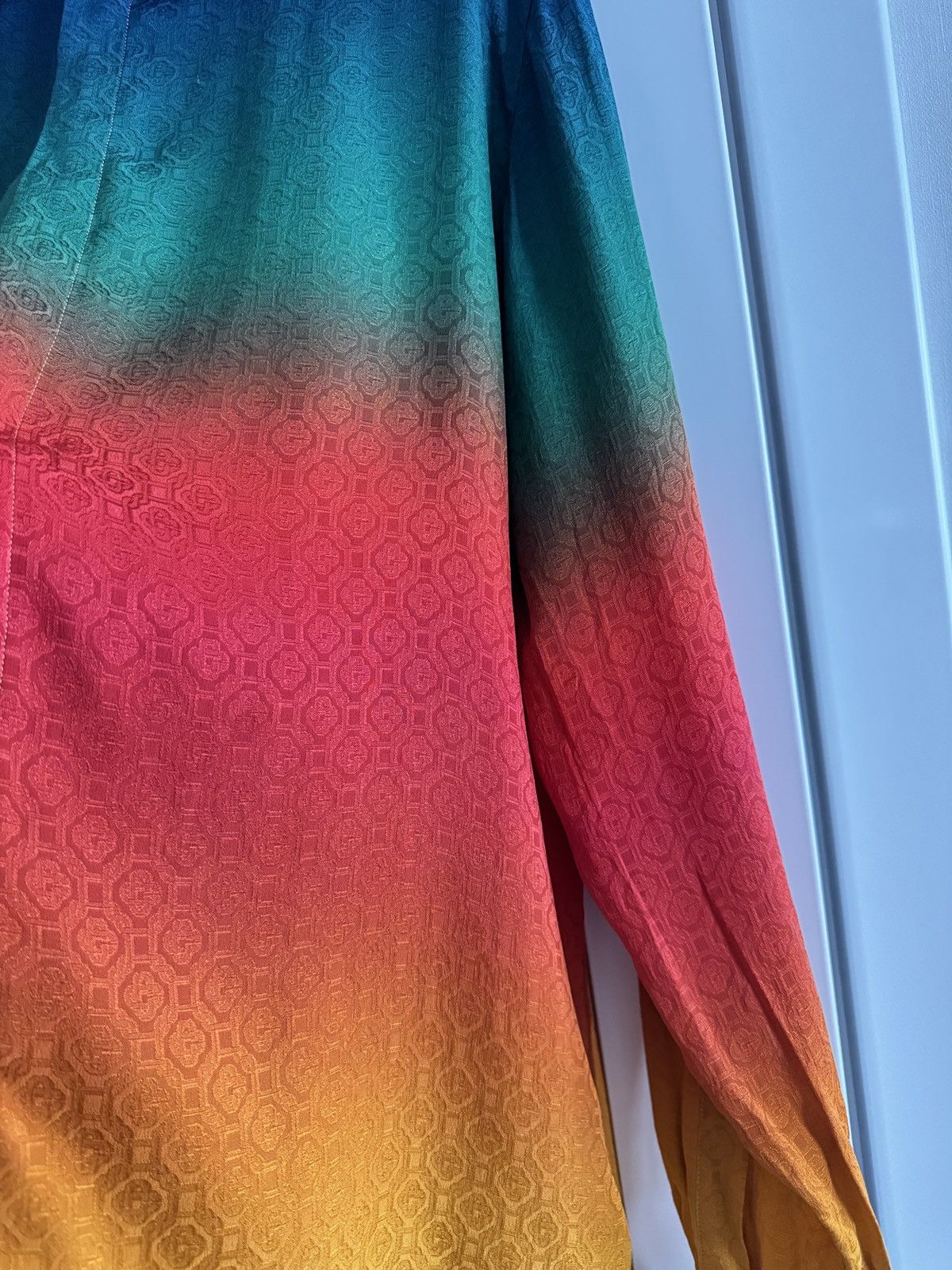 Casablanca Casablanca Gradient Silk Shirt Size US S / EU 44-46 / 1 - 6 Thumbnail