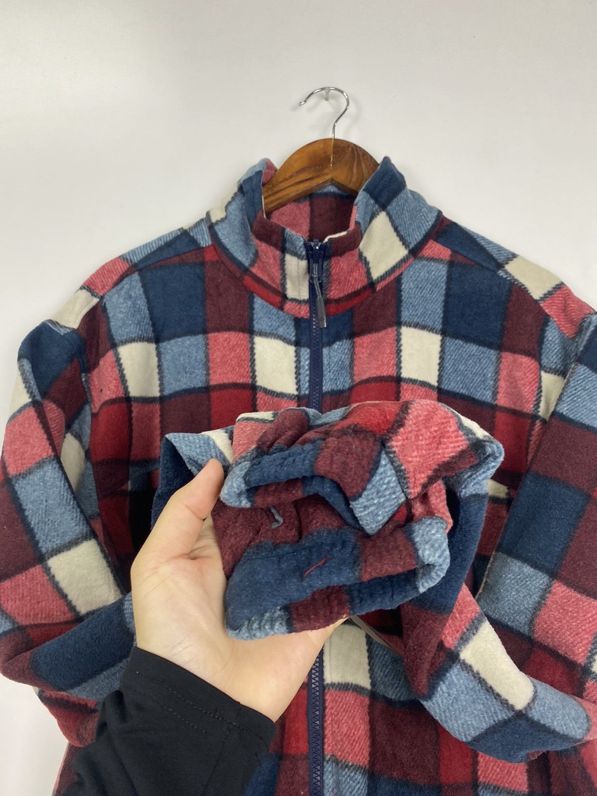 Columbia × Flannel Columbia Sportwear Company fleece sweater Size US XL / EU 56 / 4 - 9 Thumbnail