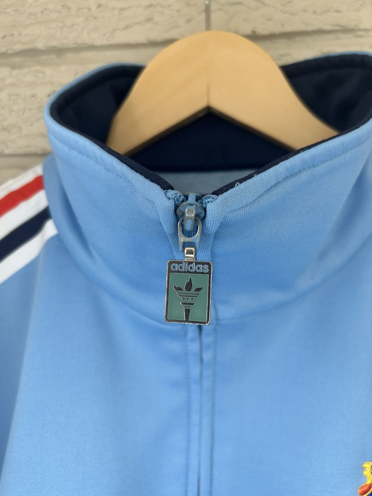 Adidas Vintage Adidas France Retro World Cup Track Jacket Size US L / EU 52-54 / 3 - 5 Thumbnail