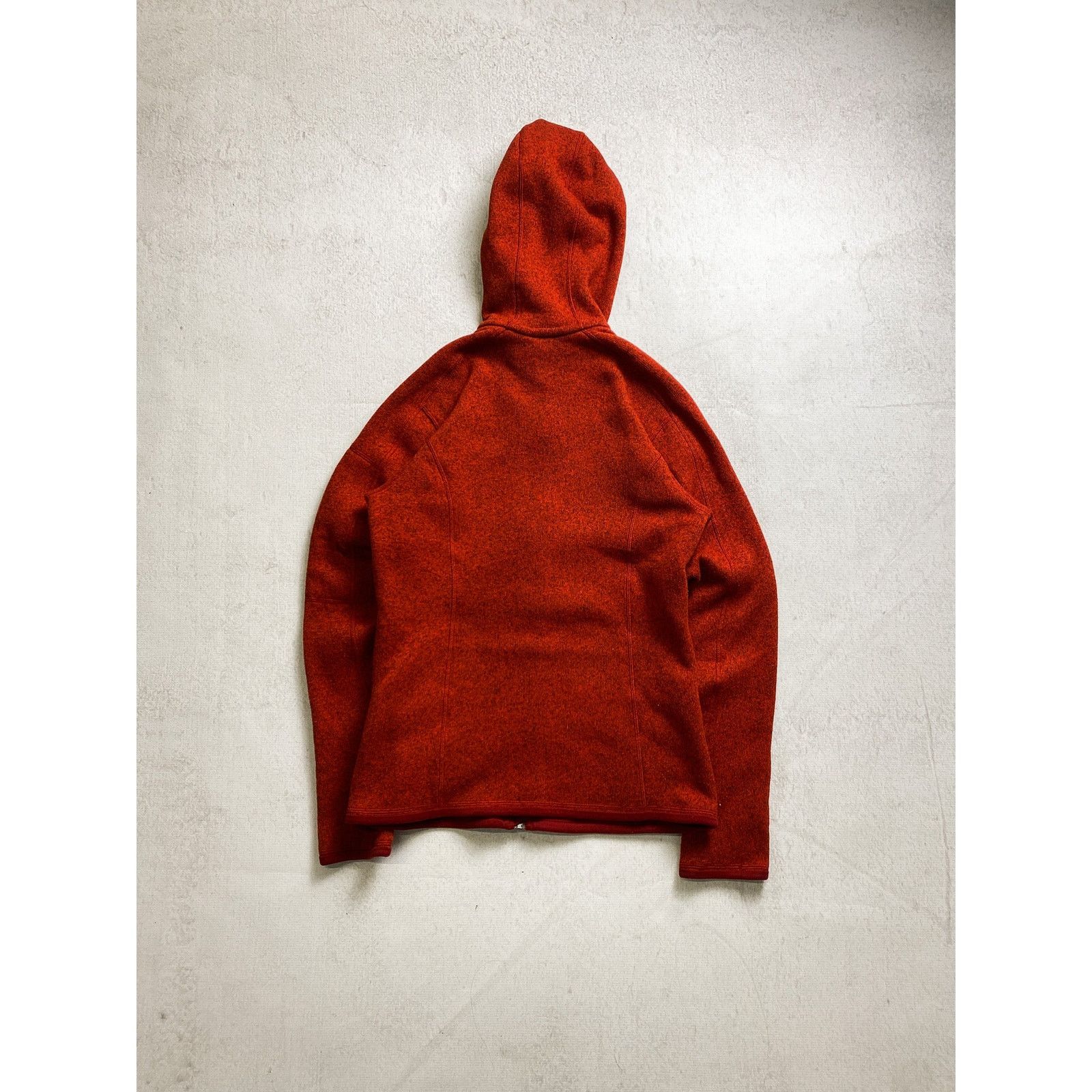 Patagonia Vintage 90s Patagonia Red Zip-Up Hoodie - Women's Small Size S / US 4 / IT 40 - 2 Thumbnail