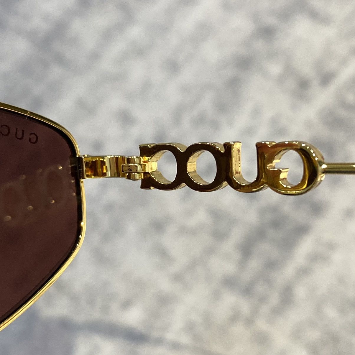 Gucci GUCCI GG1802S 002 GOLD RED Size ONE SIZE - 8 Thumbnail