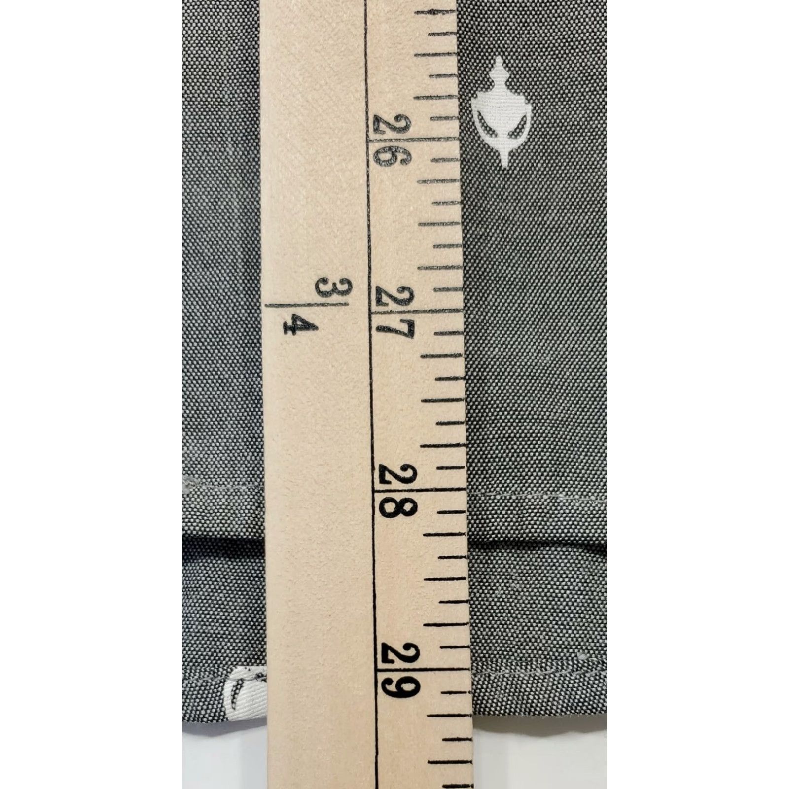 Vintage RARE Hotel 1171 Button-Down Shirt Adult M Gray Mint EUC Casual KnIT Cotton Blend Solid Short Sleeve Logo Pockets Men Size US M / EU 48-50 / 2 - 6 Thumbnail