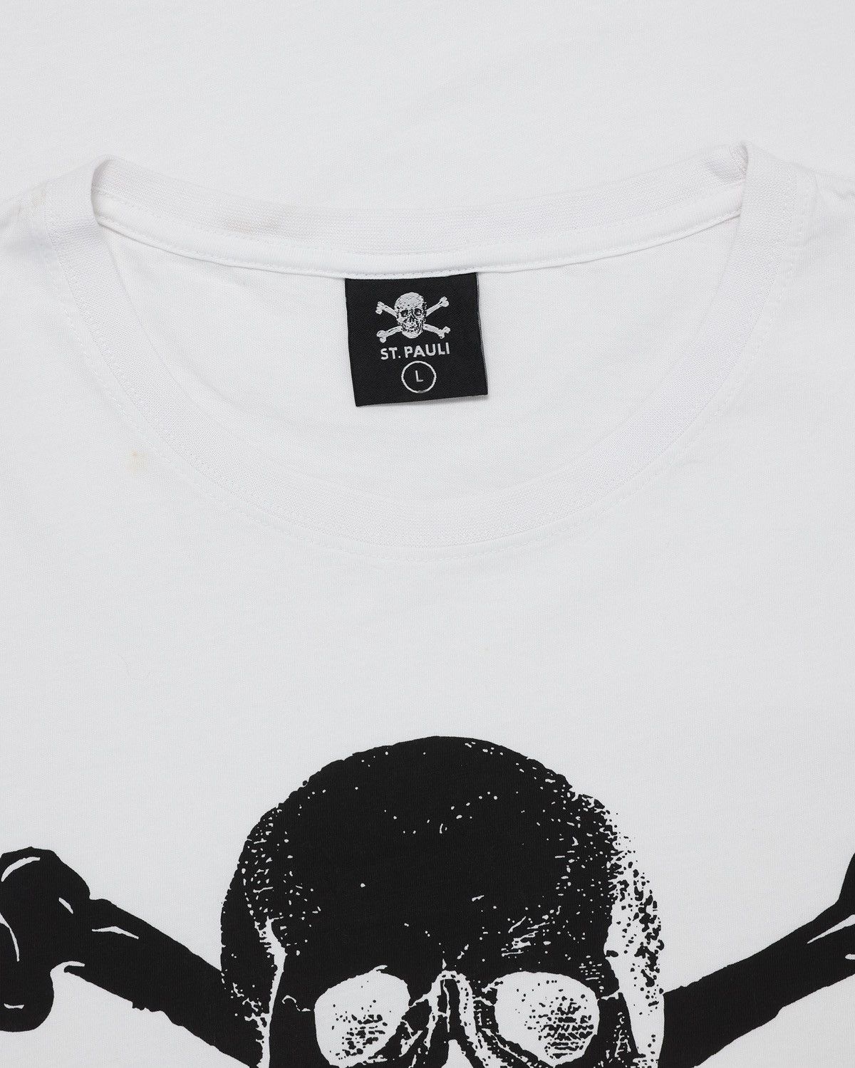 Vintage St. Pauli skull & crossbones tee, punk football fan culture Size US L / EU 52-54 / 3 - 3 Thumbnail