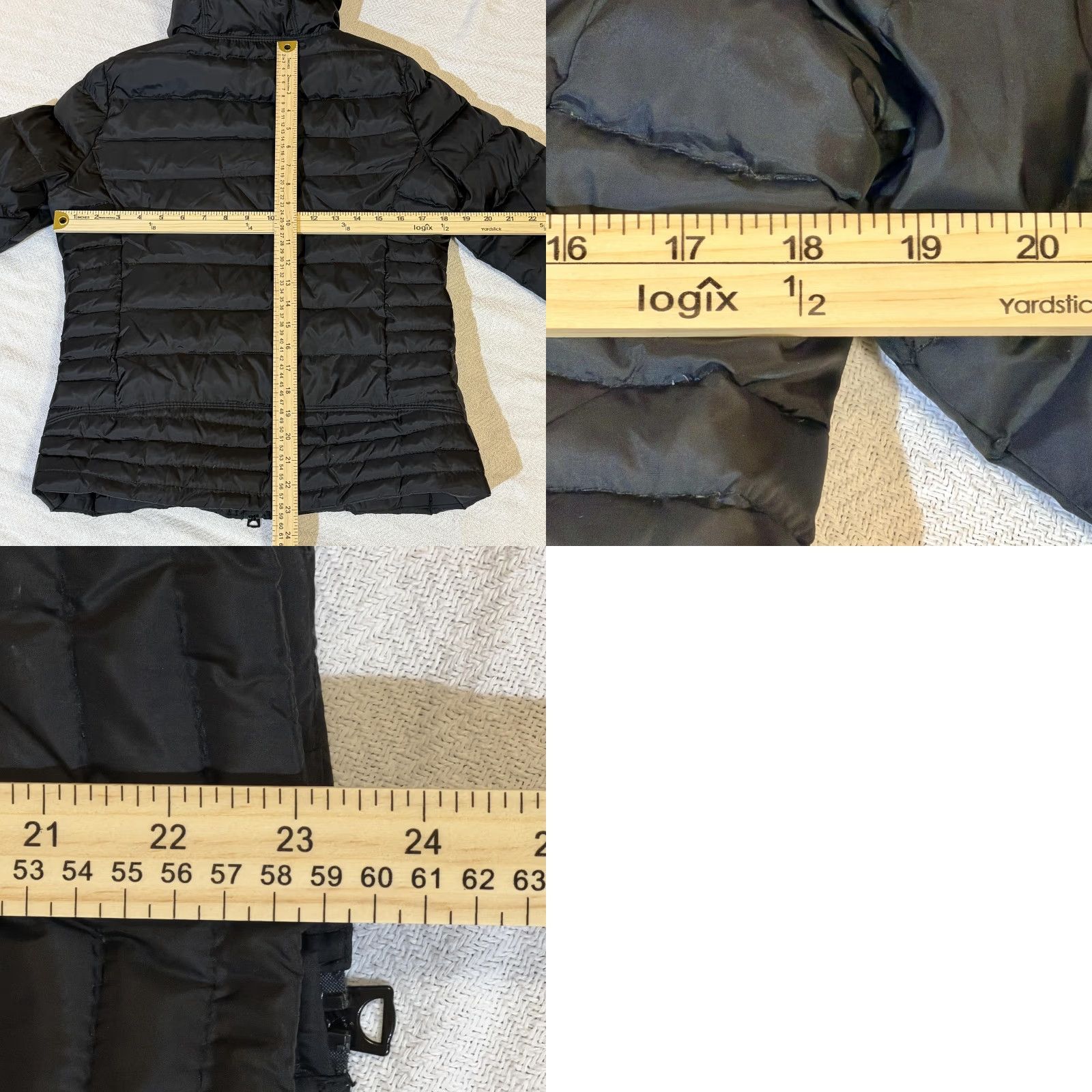 American Eagle Outfitters American Eagle Outfitters Hooded Puffer Jacket Womens Medium Real Down 70/30 Black Nylon Quilted Zipper Pockets Short Coat Winter Casual Travel Mens? Size M / US 6-8 / IT 42-44 - 8 Thumbnail