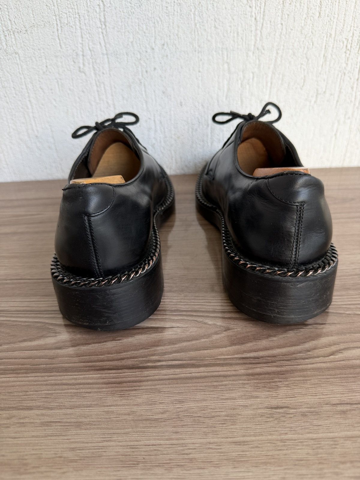 Raf Simons 🕷️ss12 chain derby Size US 9 / EU 42 - 19 Thumbnail