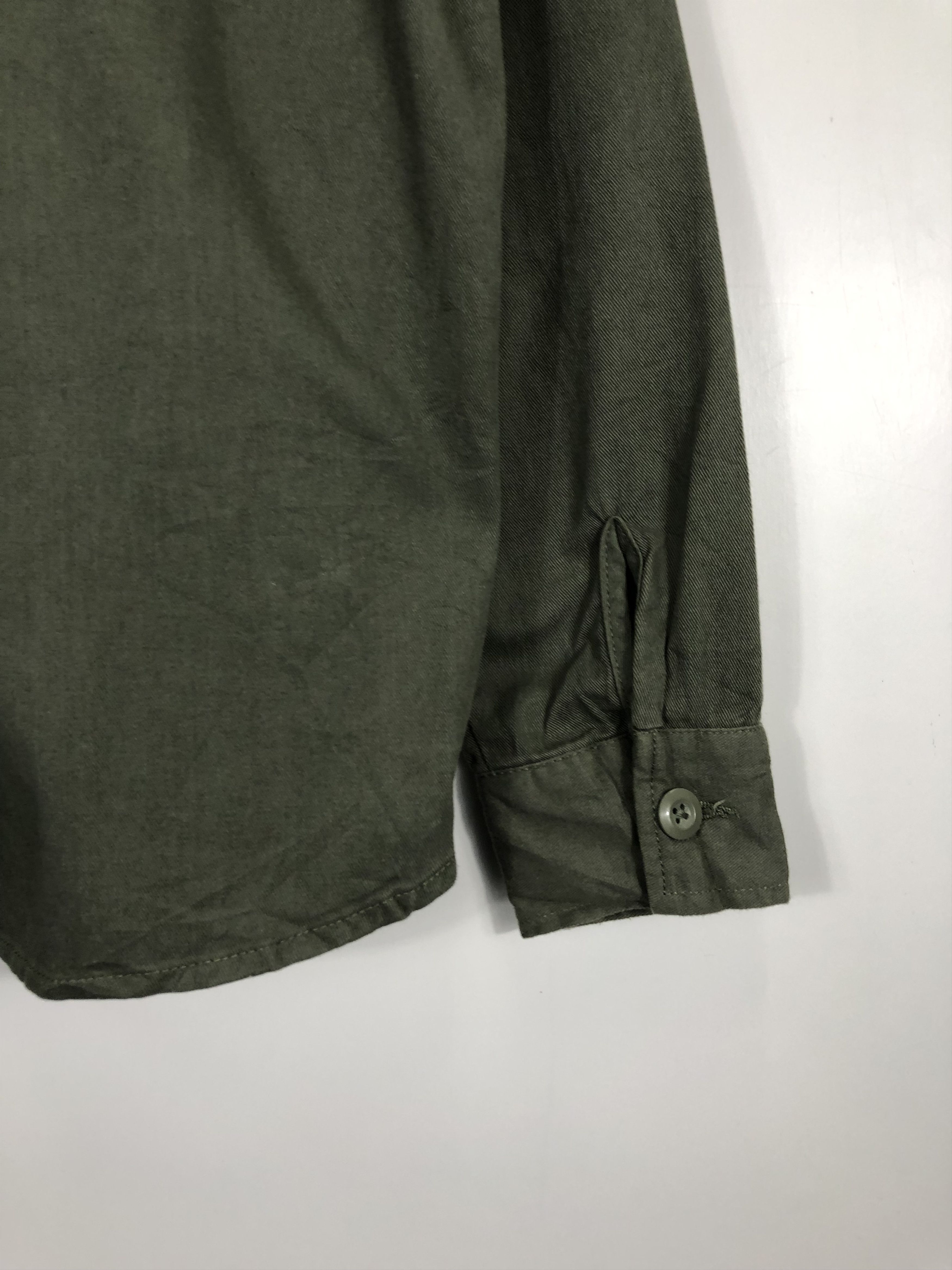 Vintage Vintage Us Army Green Denim Jacket J0663 Size US M / EU 48-50 / 2 - 11 Thumbnail