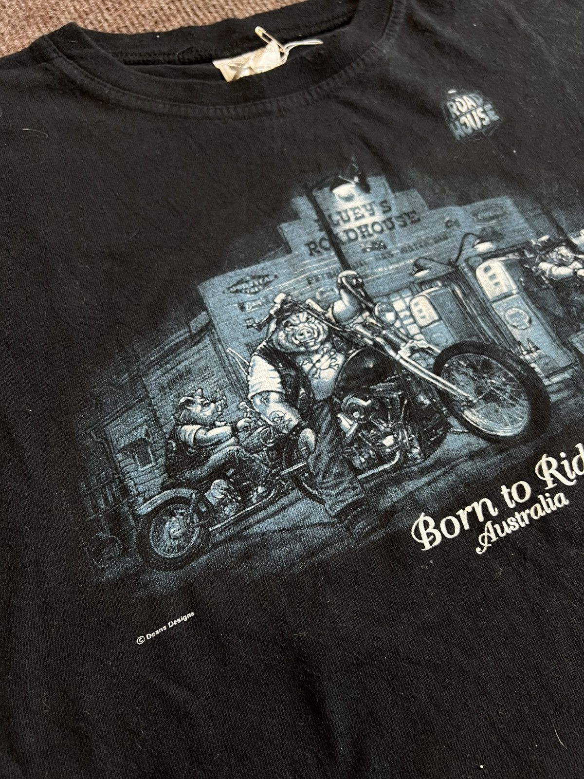 Other Born to ride Australia Vintage T-shirt Size US M / EU 48-50 / 2 - 4 Thumbnail