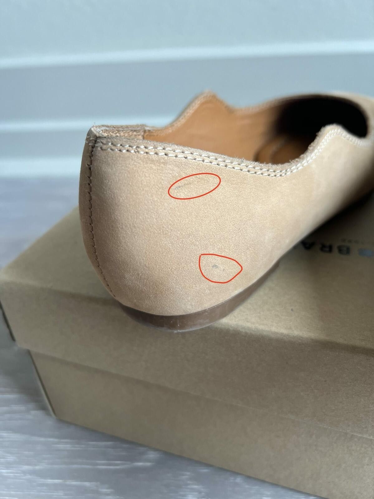 Lucky Brand Lucky Brand Women's Dellie Flats - Dusty Sand - 6 Size US 6 / IT 36 - 4 Thumbnail