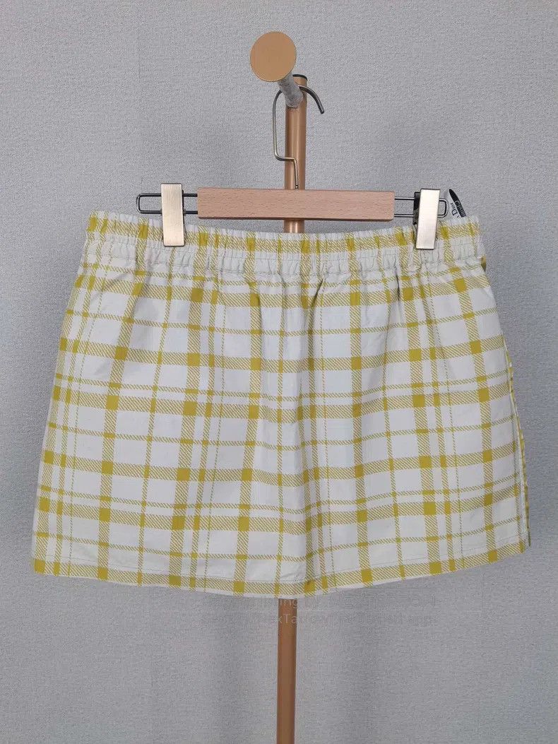 Dior Dior Plaid Skirt Size 26" / US 2 / IT 38 - 2 Thumbnail