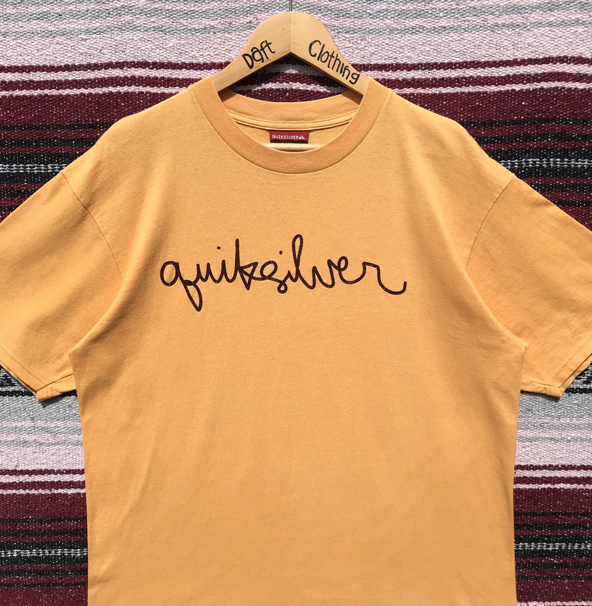 Quiksilver × Vintage Vintage Quiksilver Signature Shirt Quiksilver Surfboards Size US L / EU 52-54 / 3 - 8 Thumbnail
