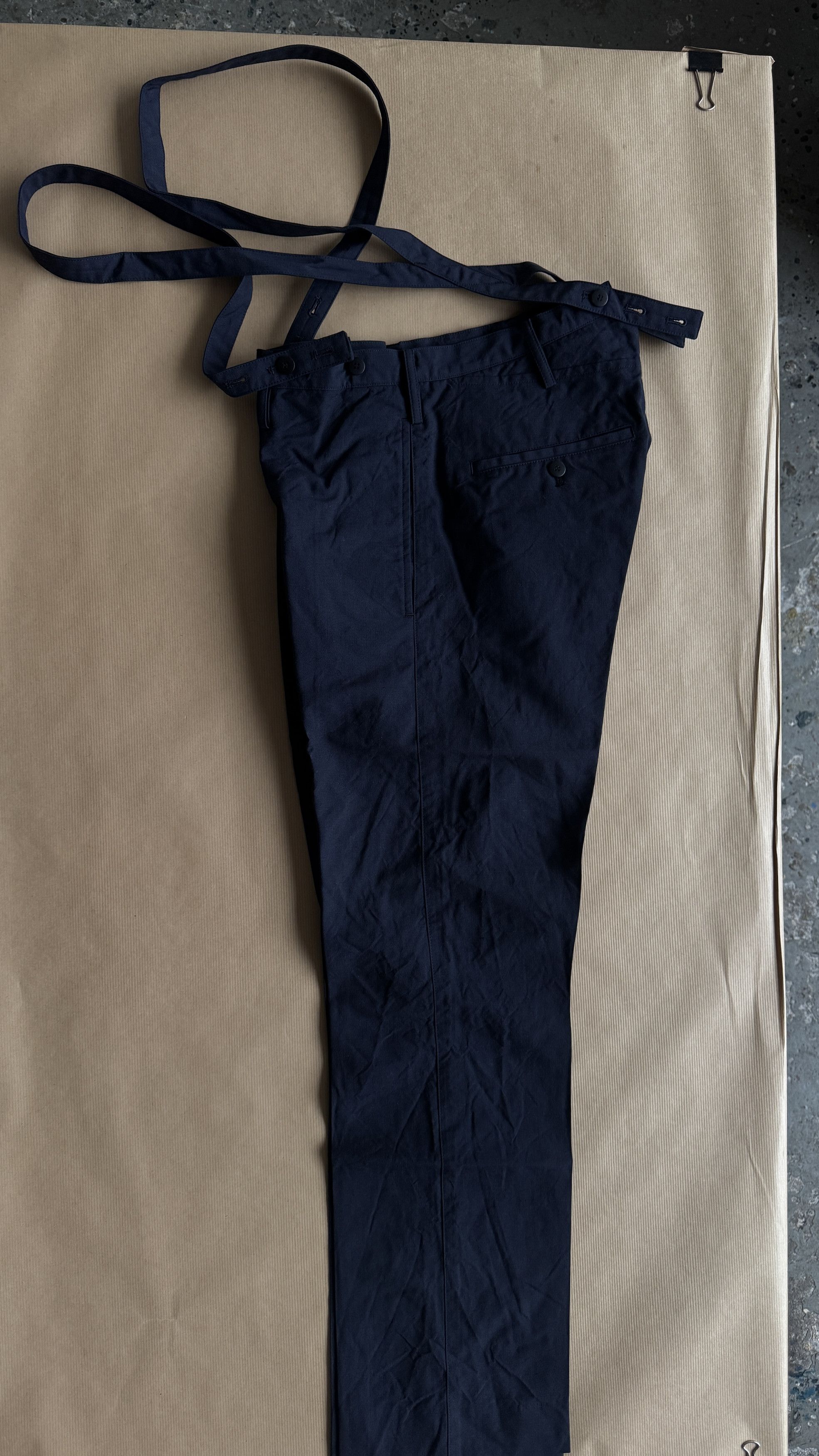 Visvim aa . 2 . as new . TRAVAILLER WOOL LINEN BRACES PANTS(W / L) Size US 34 / EU 50 - 10 Thumbnail