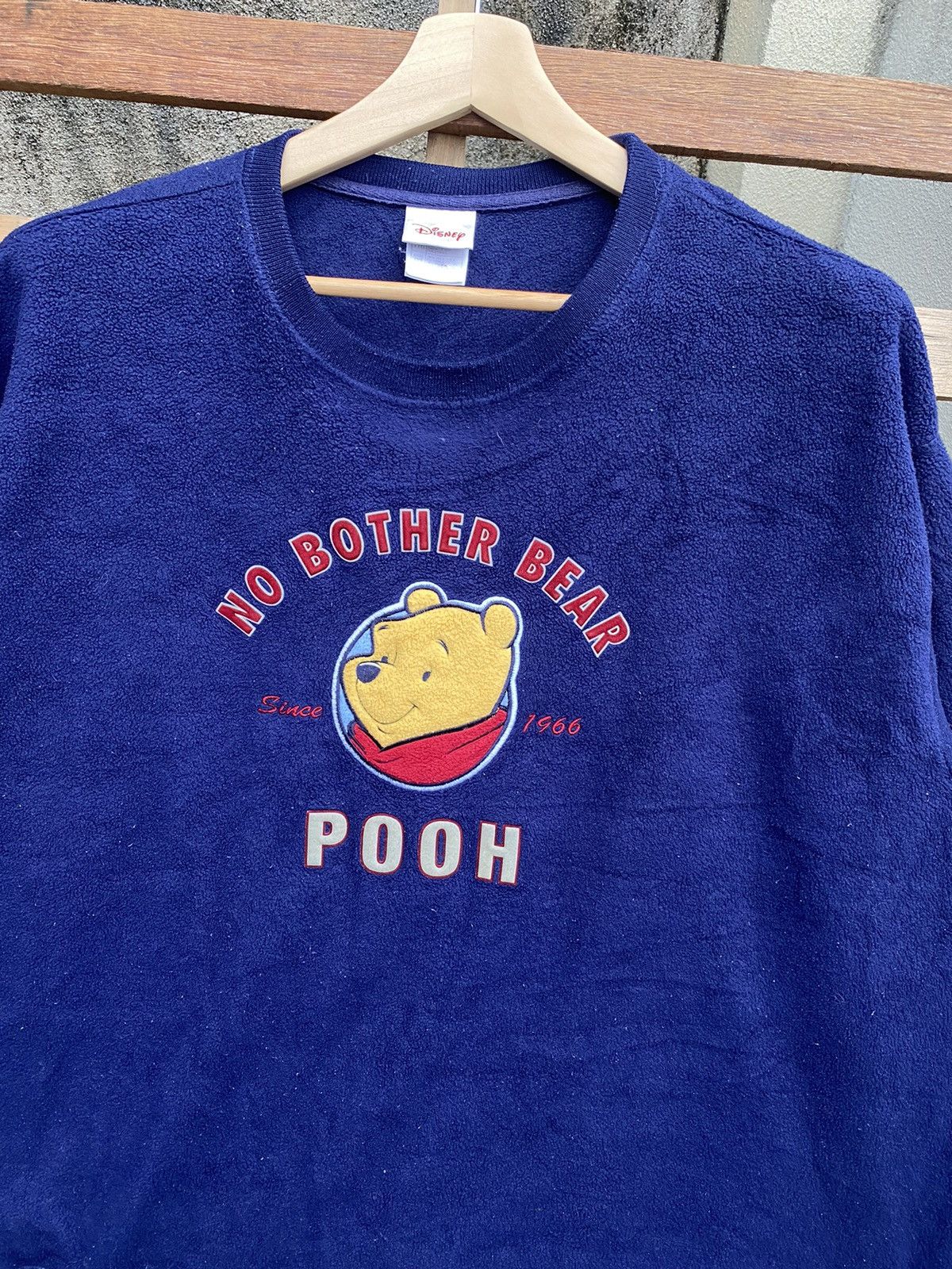 Cartoon Network × Disney × Vintage Vintage 90s Disney Winnie The Pooh Sweatshirt Fleece Size US XXL / EU 58 / 5 - 4 Thumbnail
