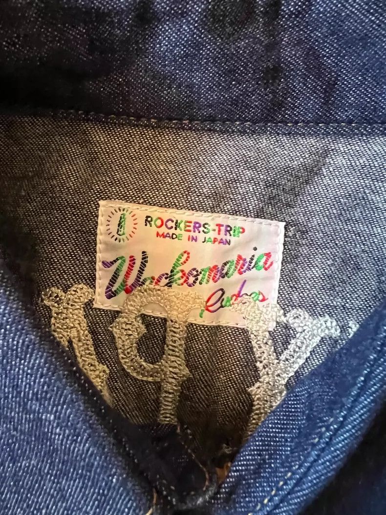 Wacko Maria Wacko maria Embroidered denim shirt, large classic embroid Size US S / EU 44-46 / 1 - 3 Thumbnail