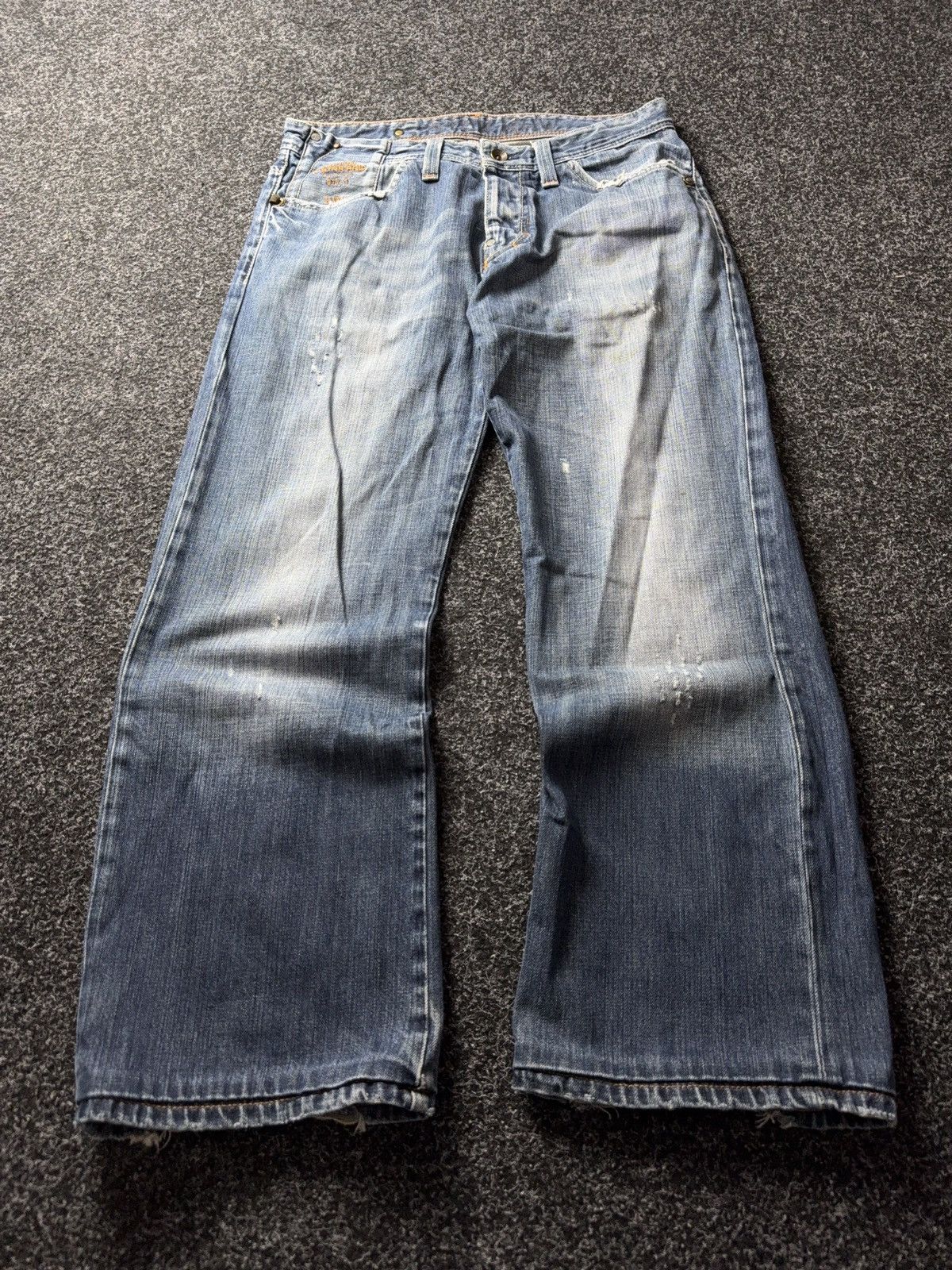 G-Star 00s Retro Y2K G-Star RAW Men’s Straight Leg Denim Jeans Size US 32 / EU 48 - 1 Thumbnail