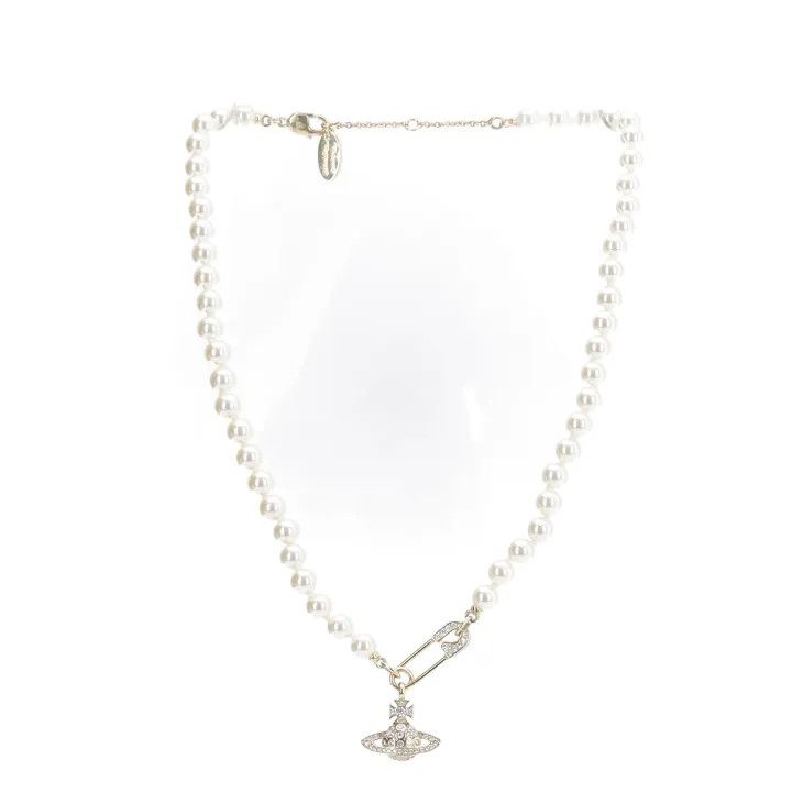 Vivienne Westwood Vivienne Westwood Lucrece Pearl Necklace for Women 0079 Size ONE SIZE - 1 Thumbnail