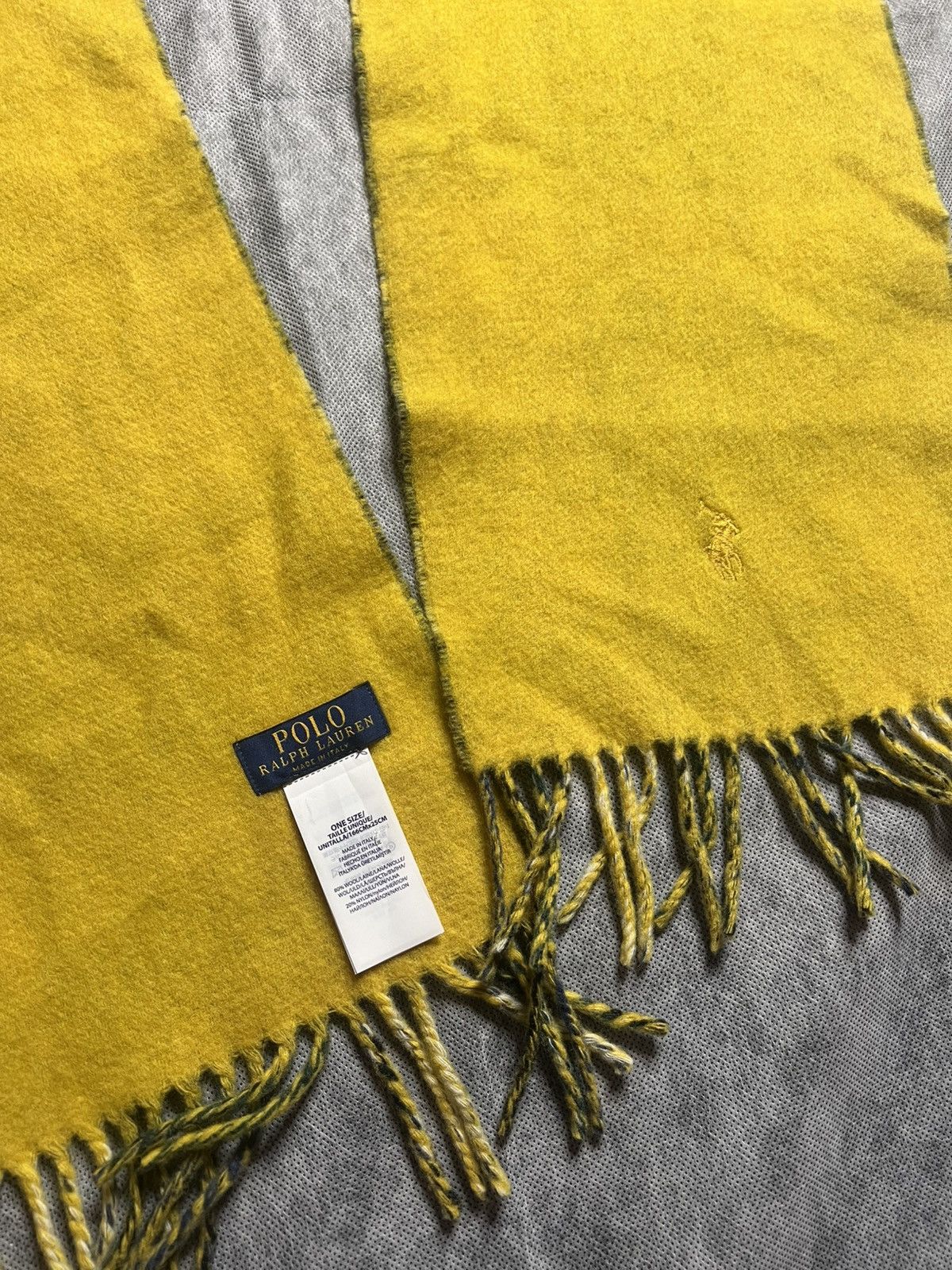 Polo Ralph Lauren Polo Ralph Lauren Wool Scarf Size ONE SIZE - 7 Thumbnail