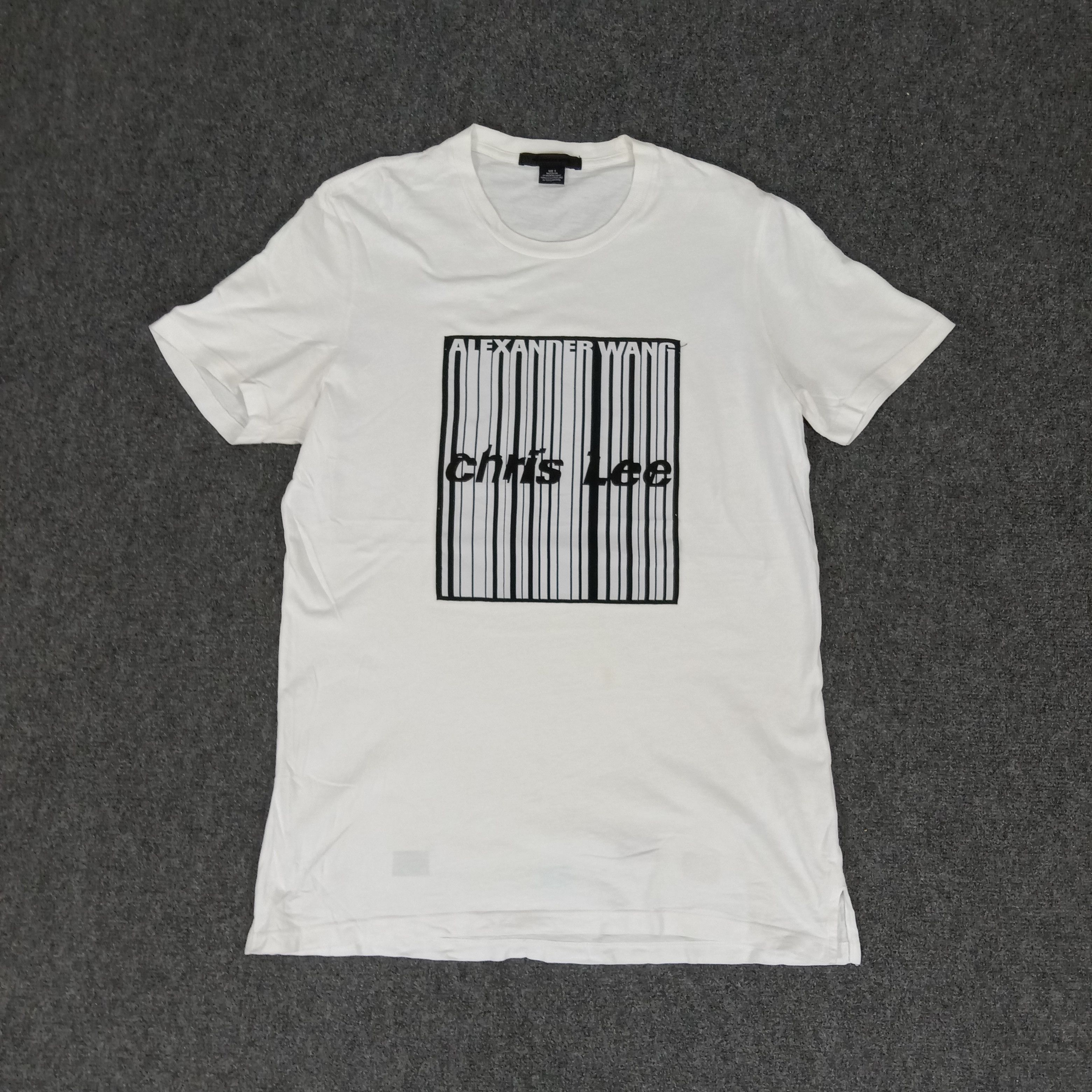 Alexander Wang × Vintage Alexander Wang Chris Lee Designer Tshirt Size US L / EU 52-54 / 3 - 1 Thumbnail