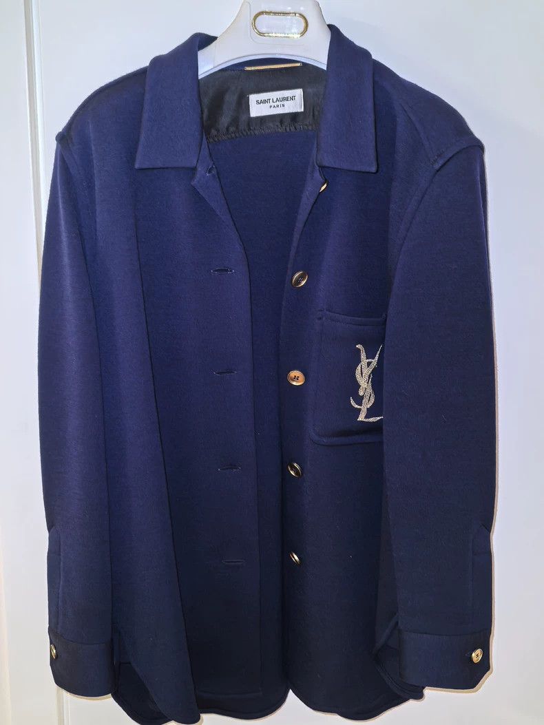 Saint Laurent Paris Saint laurent paris Embroidered jacket 2506-Nextarrow Size XS / US 0-2 / IT 36-38 - 1 Thumbnail