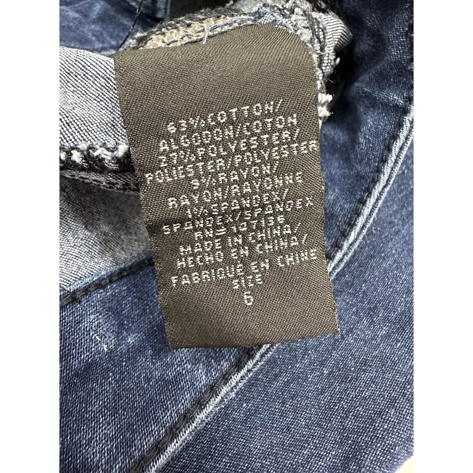 Denime HZ Jeans Womens Jeans Size 6 Denim Size 28" / US 6 / IT 42 - 5 Thumbnail