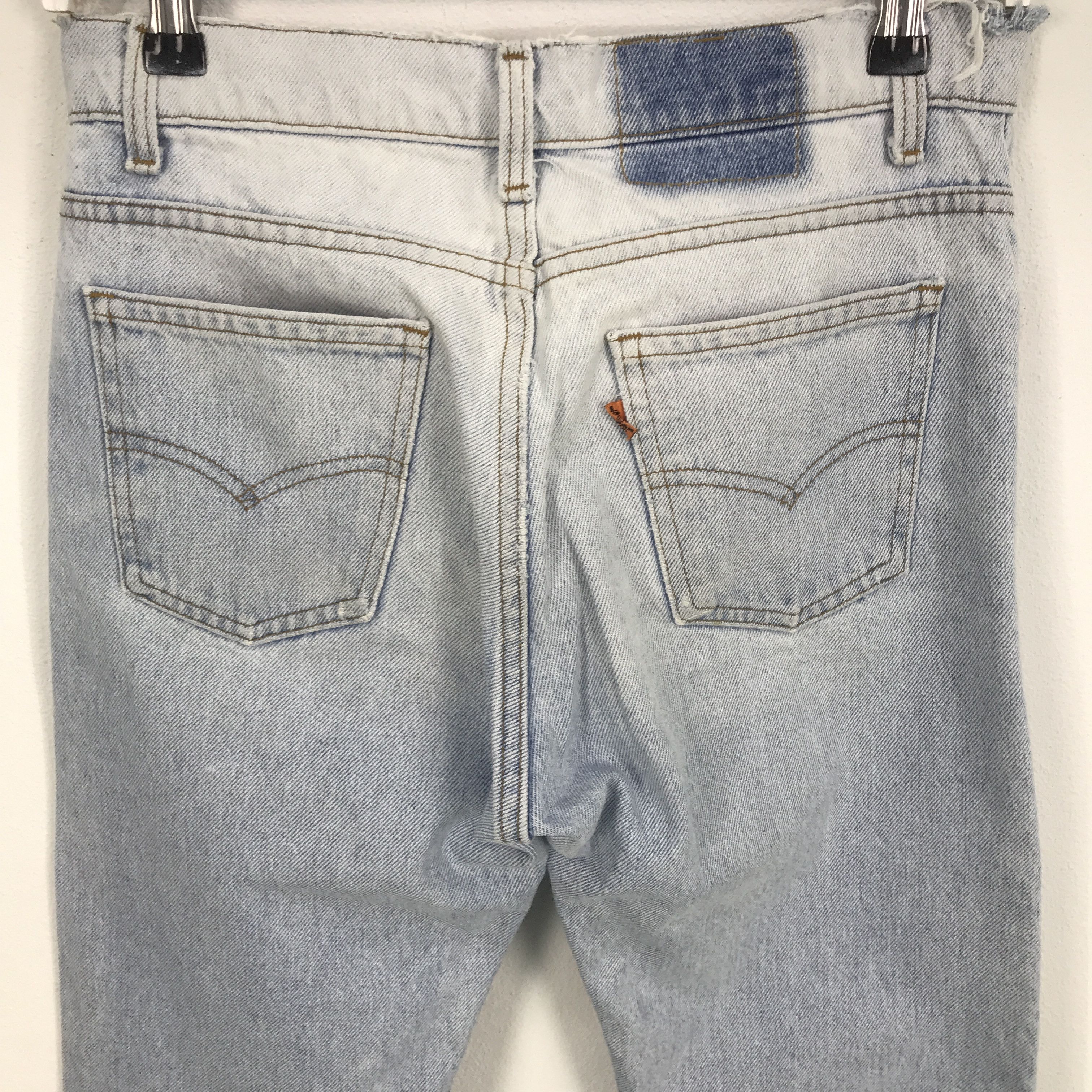 Levi's Rare Levi's Orange Tag Distressed Denim Jeans Size US 27 - 5 Thumbnail